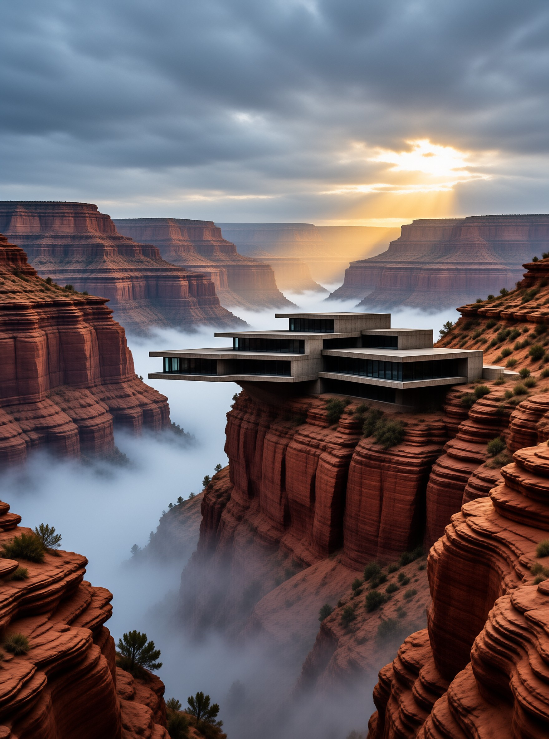 Cliffside Modern Residence