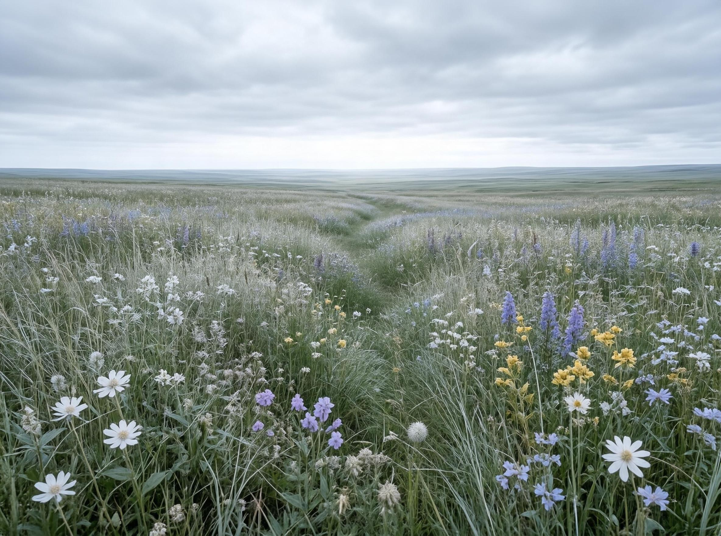 Wildflower Field Landscape
