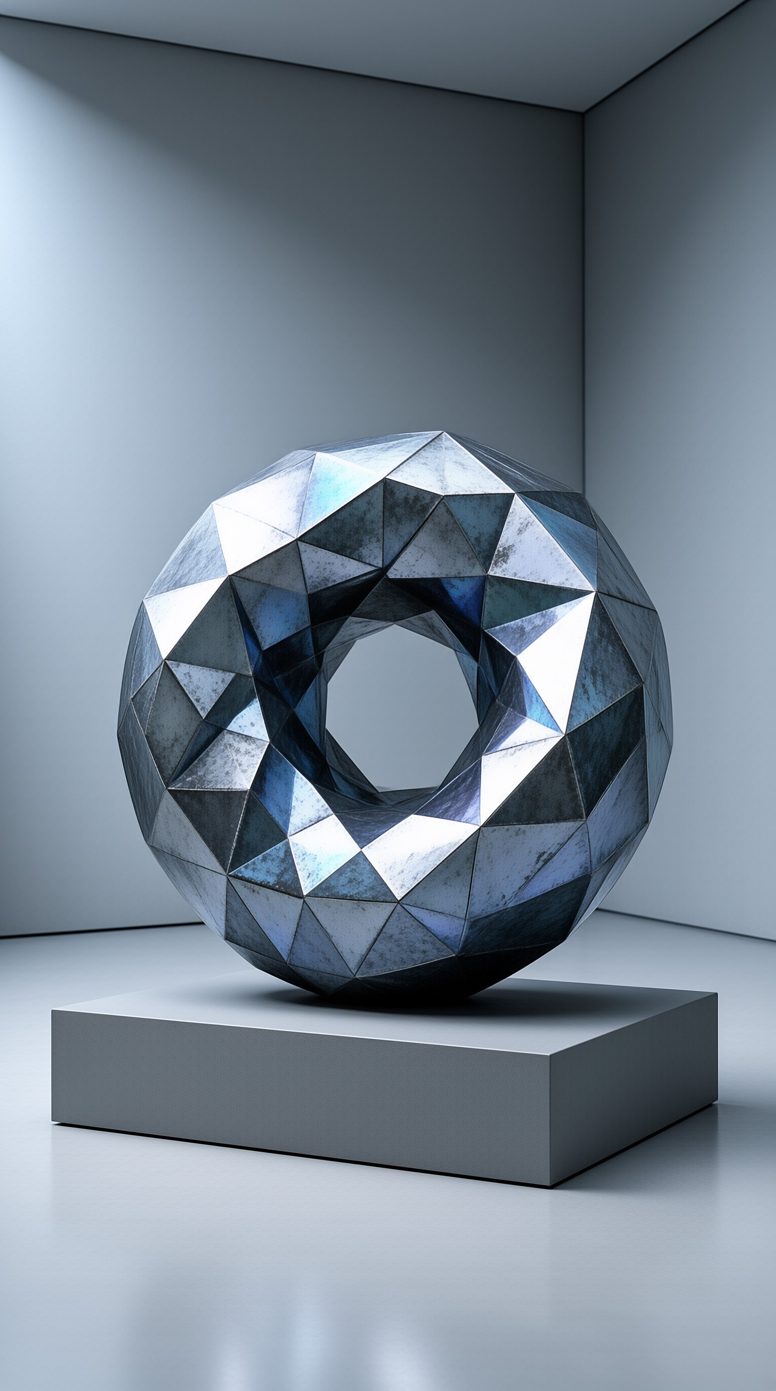 Faceted Ring Sculpture