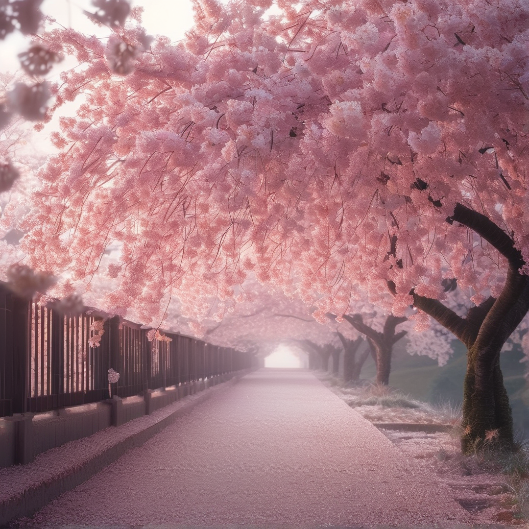 Cherry Blossom Tunnel