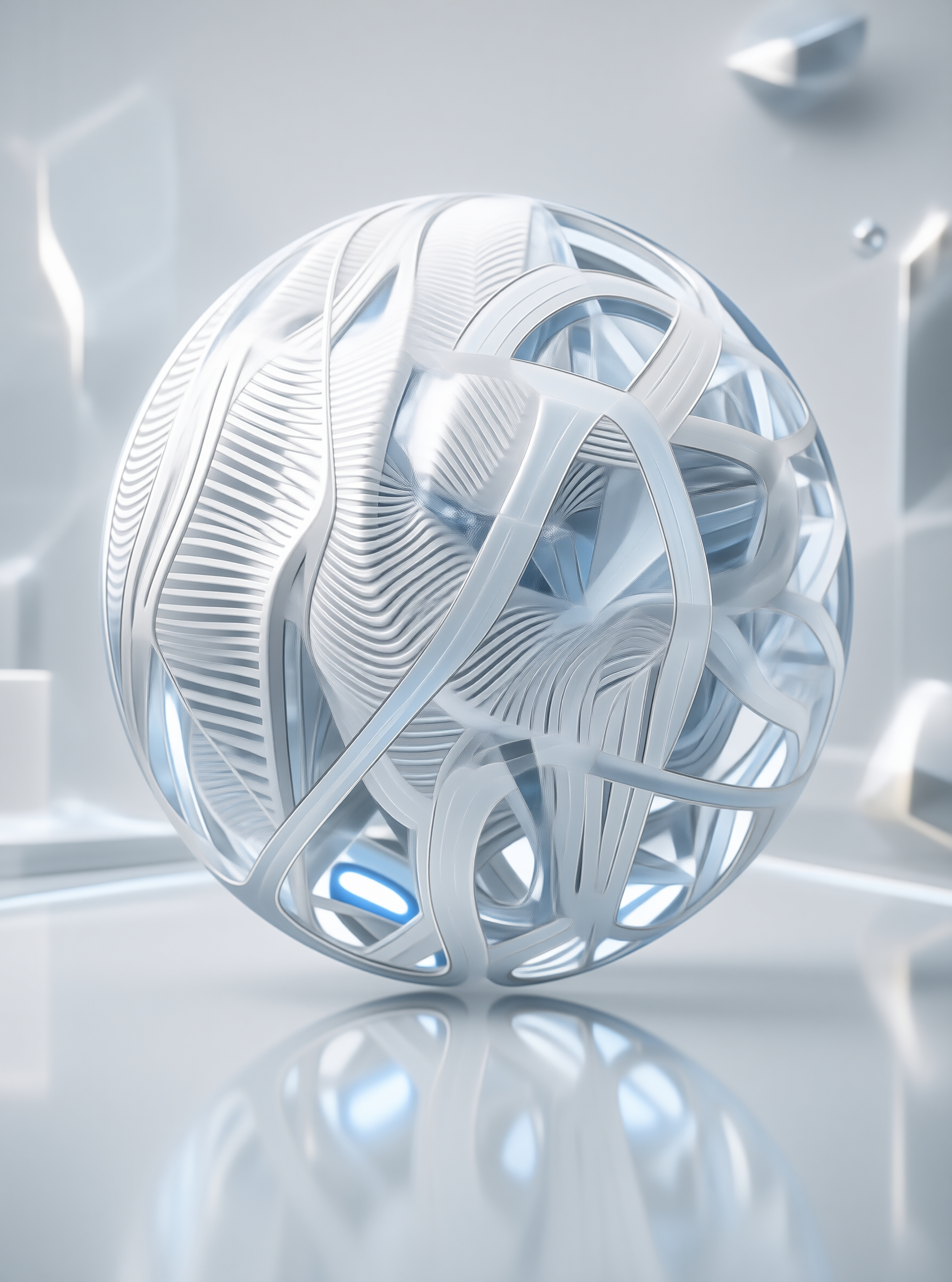 Futuristic Spherical Structure