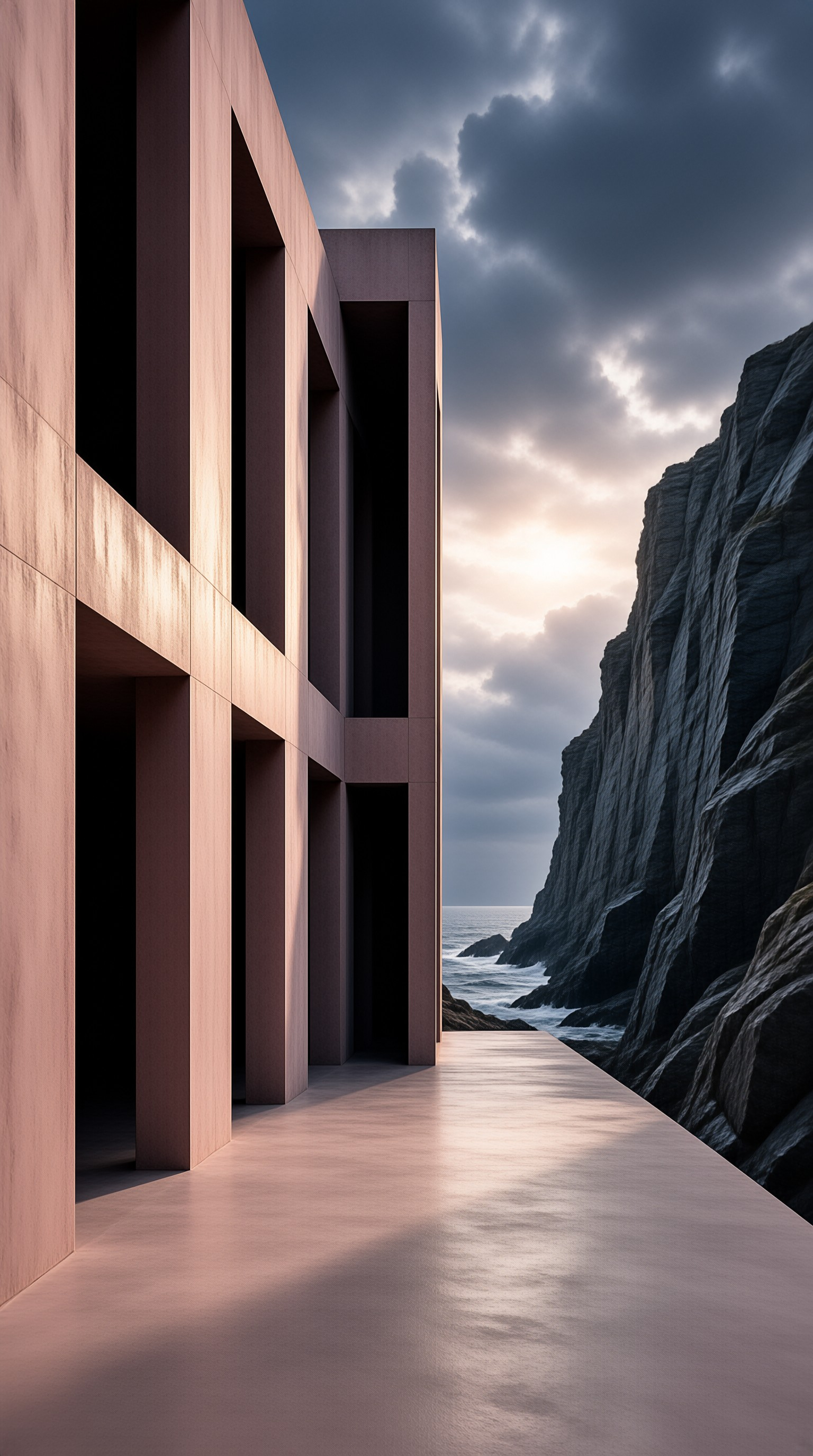 Modern Clifftop Architecture