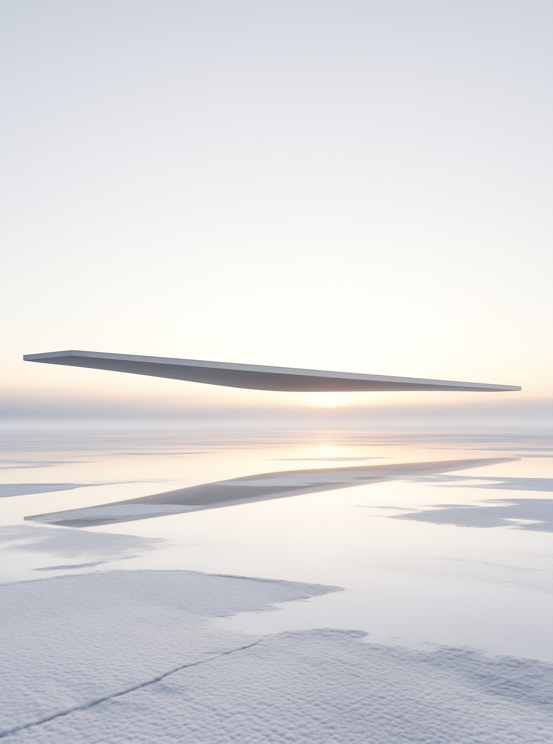 Floating Slab in Snow
