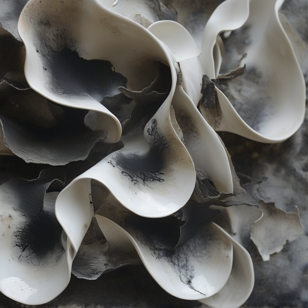 Abstract Charred Forms