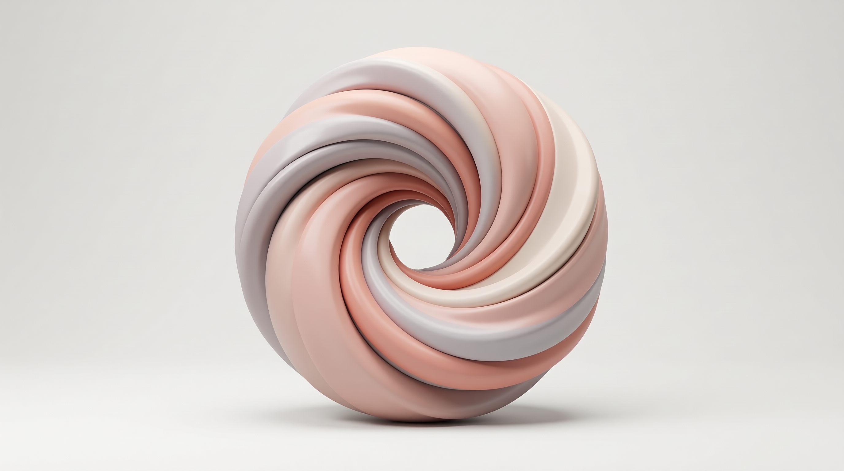 Abstract Pastel Spiral