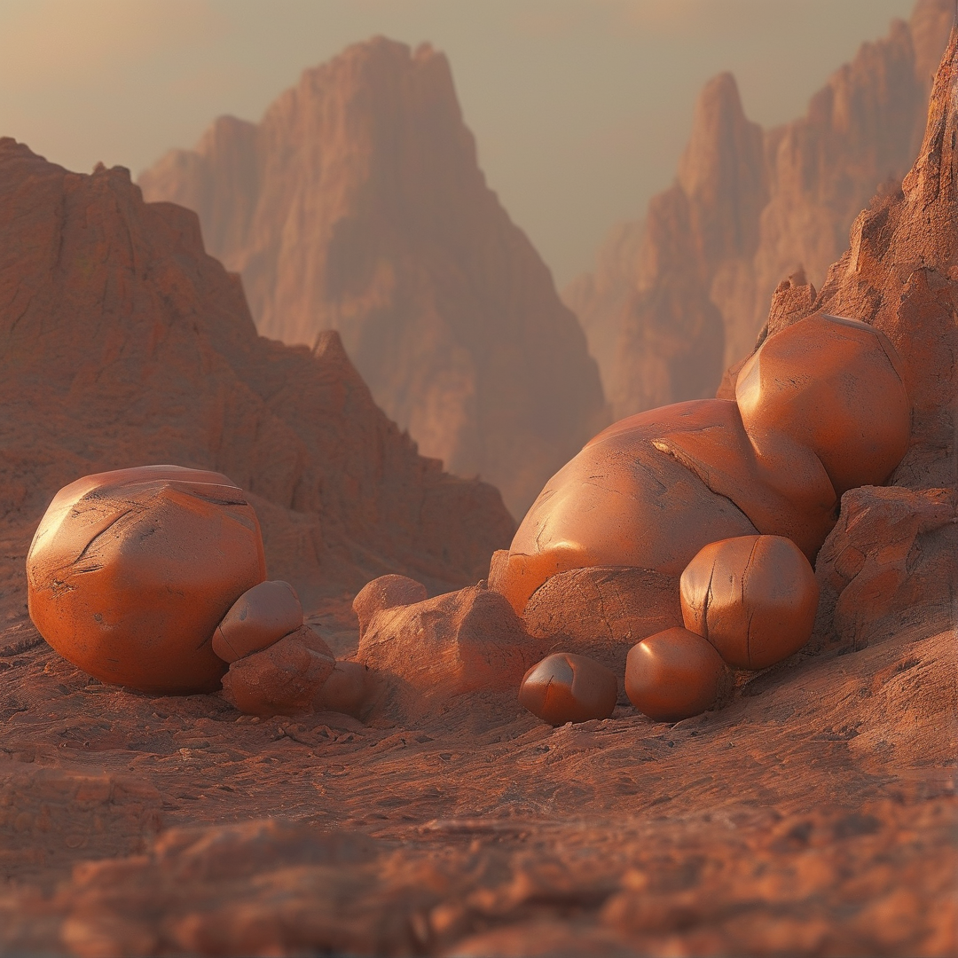 Red Desert Landscape