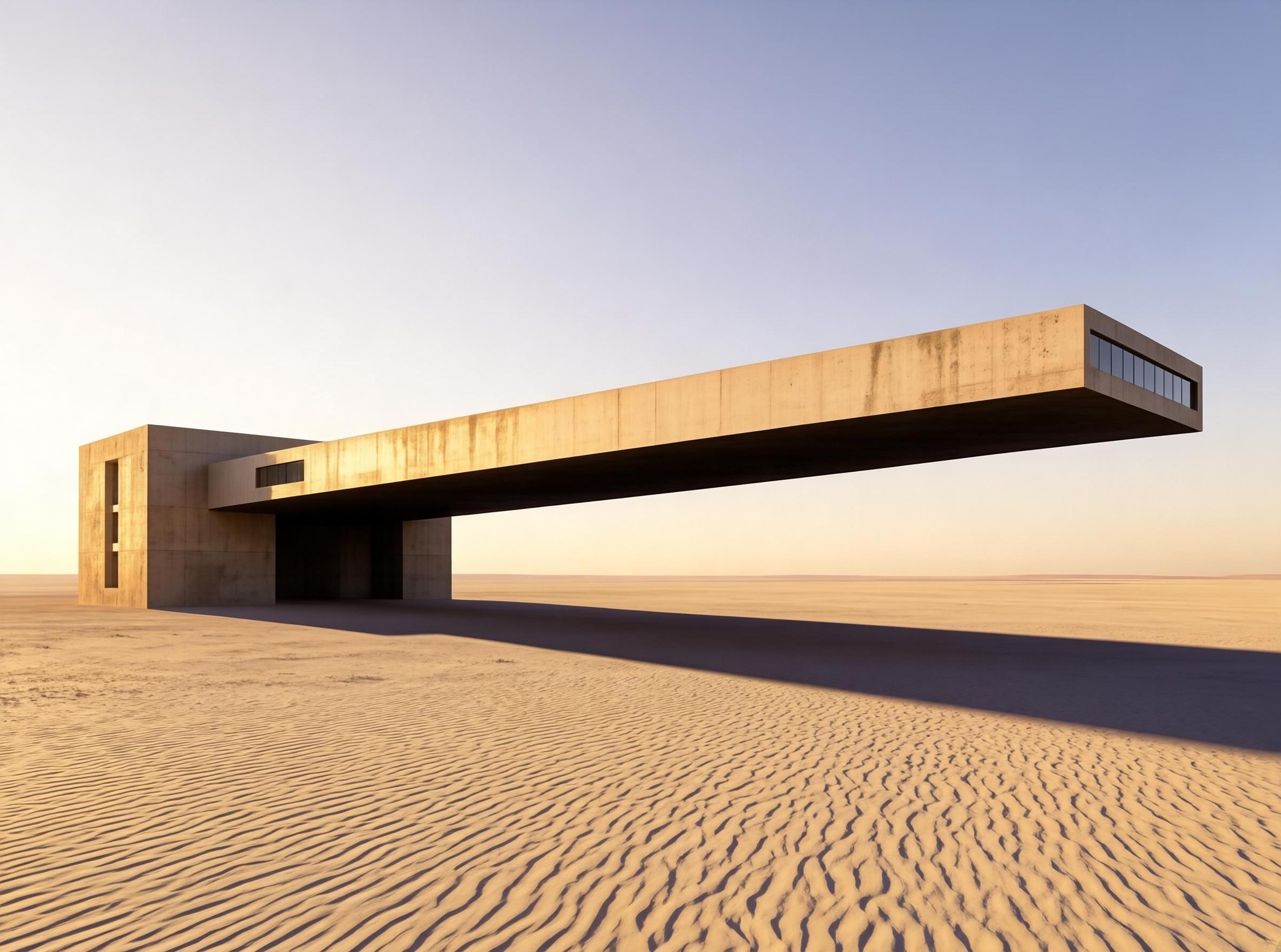 Desert Concrete Structure