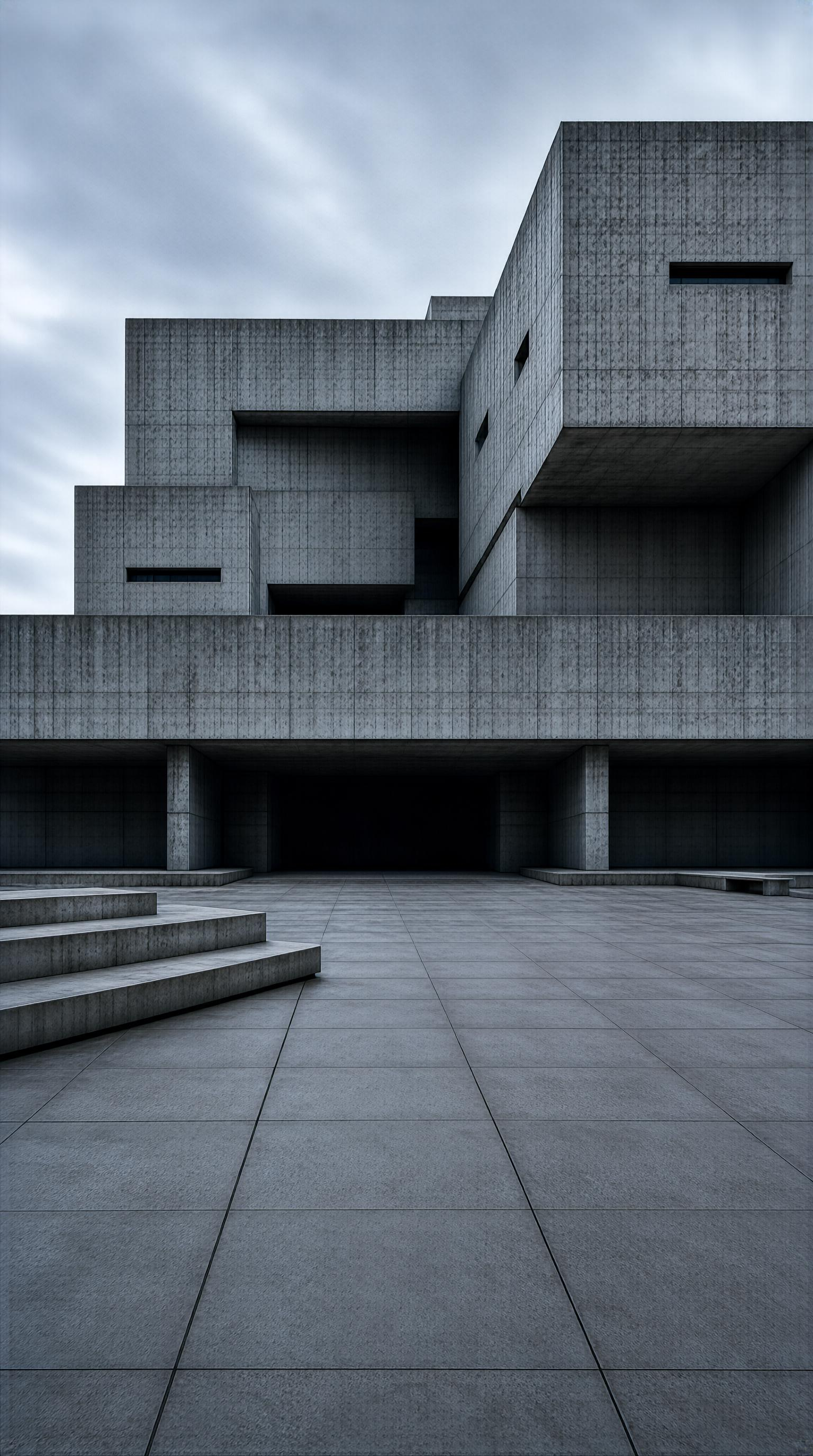 Modern Concrete Building