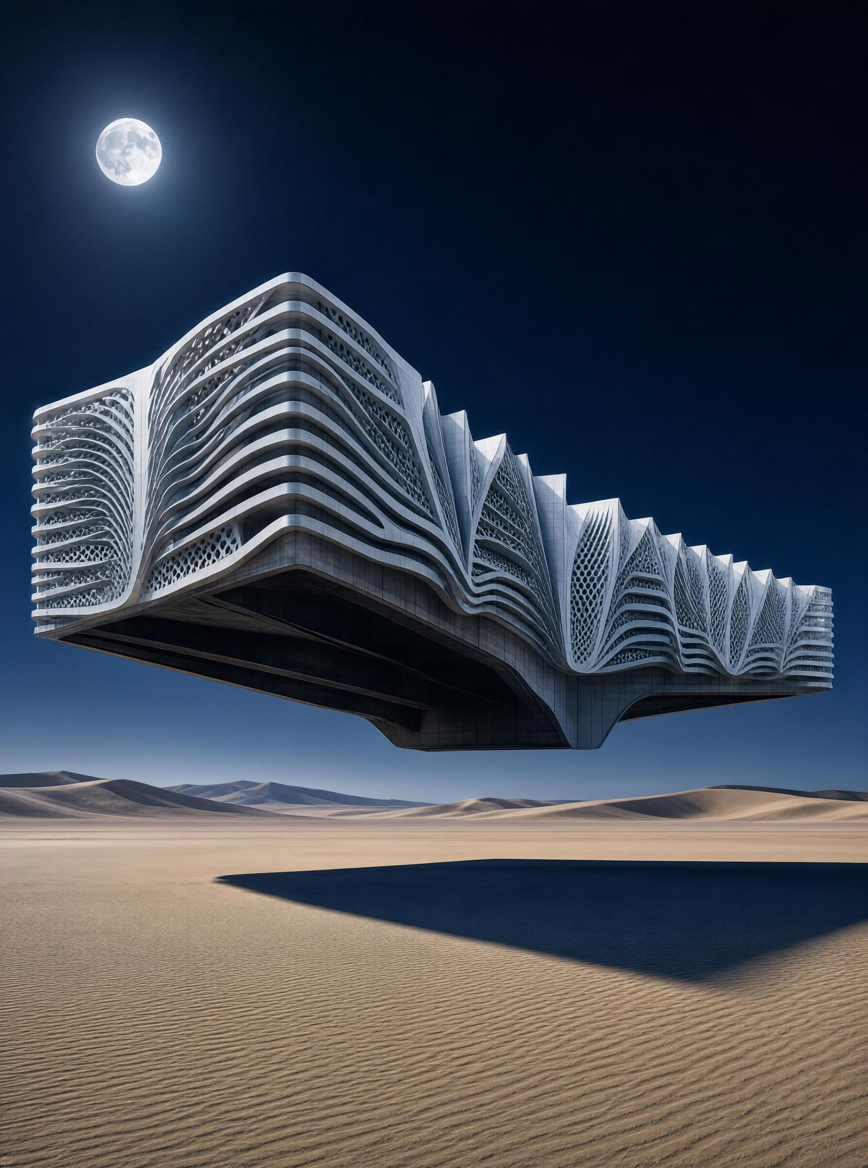 Floating Desert Architecture