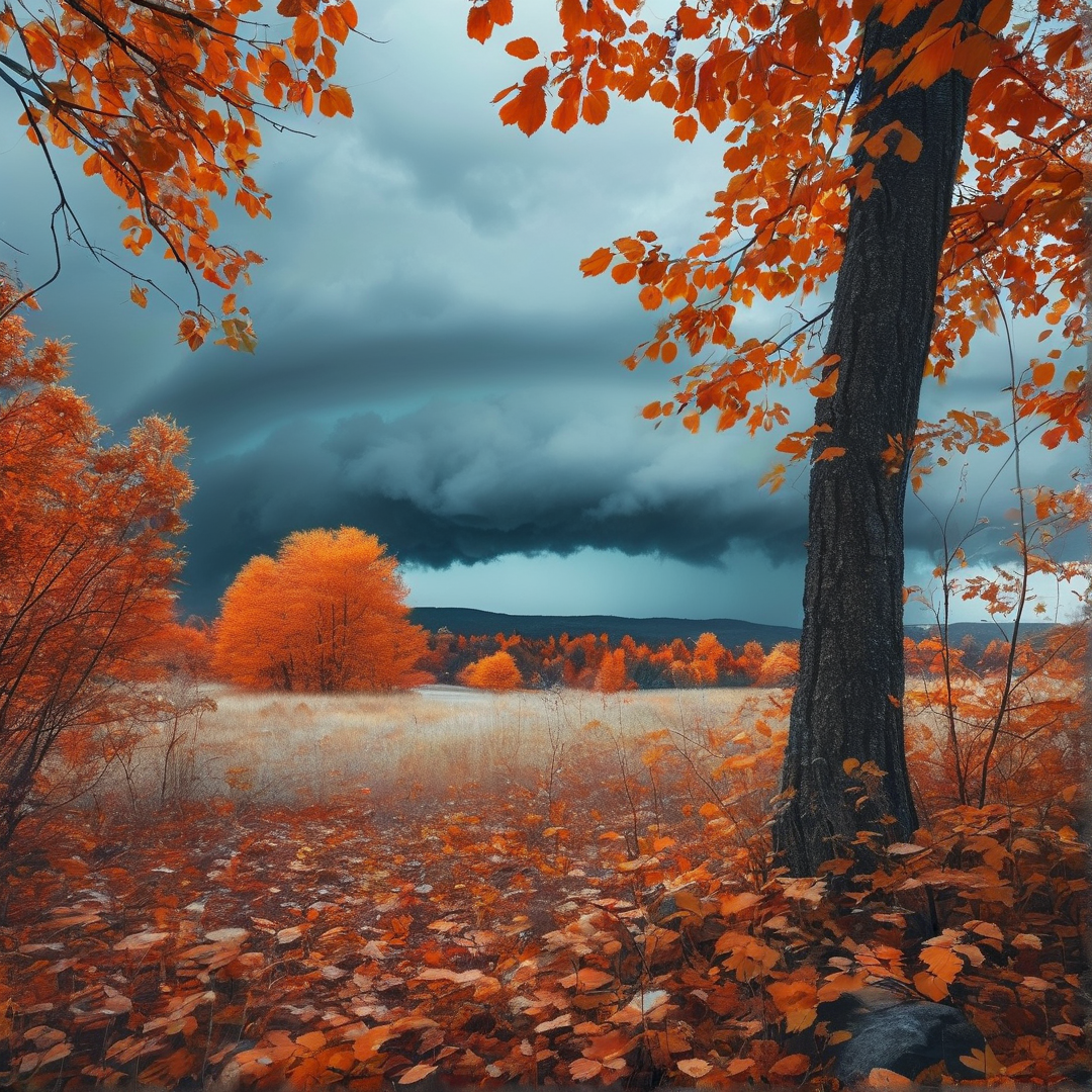 Dramatic Autumn Landscape