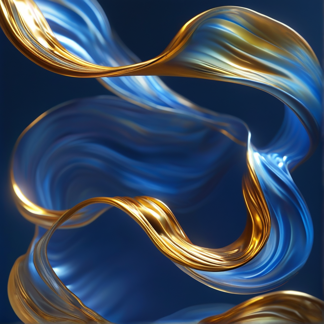 Golden Blue Waves