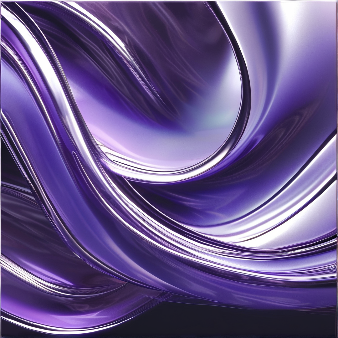 Abstract Purple Waves
