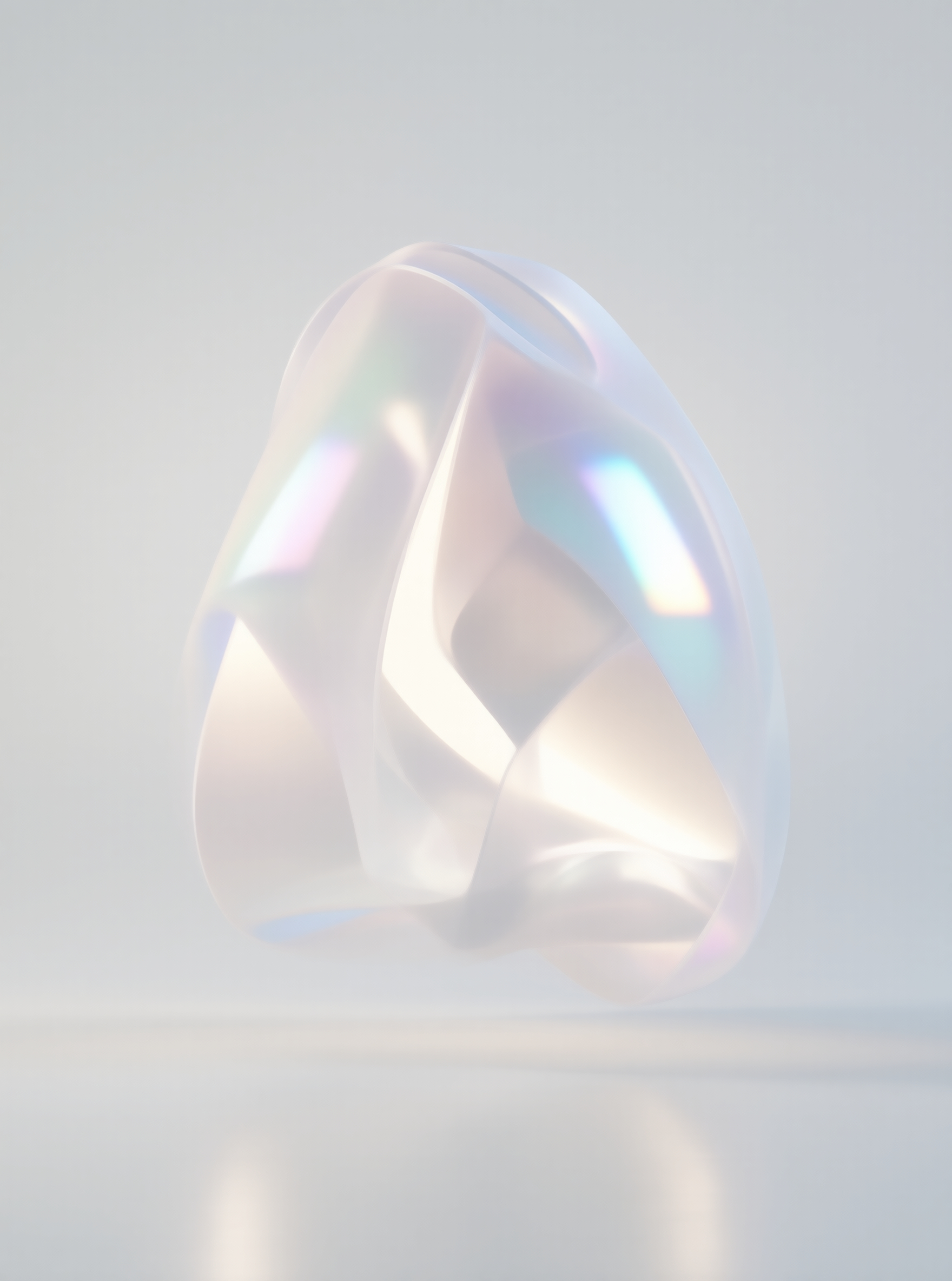 Iridescent Abstract Ring