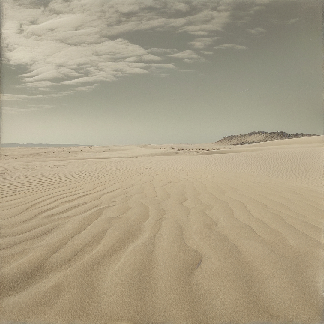 Desert Sand Dunes Landscape