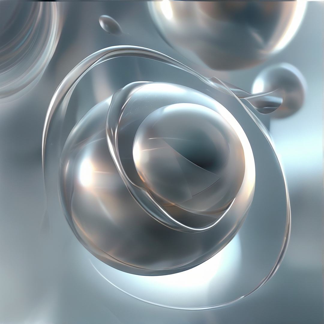 Abstract Glass Spheres