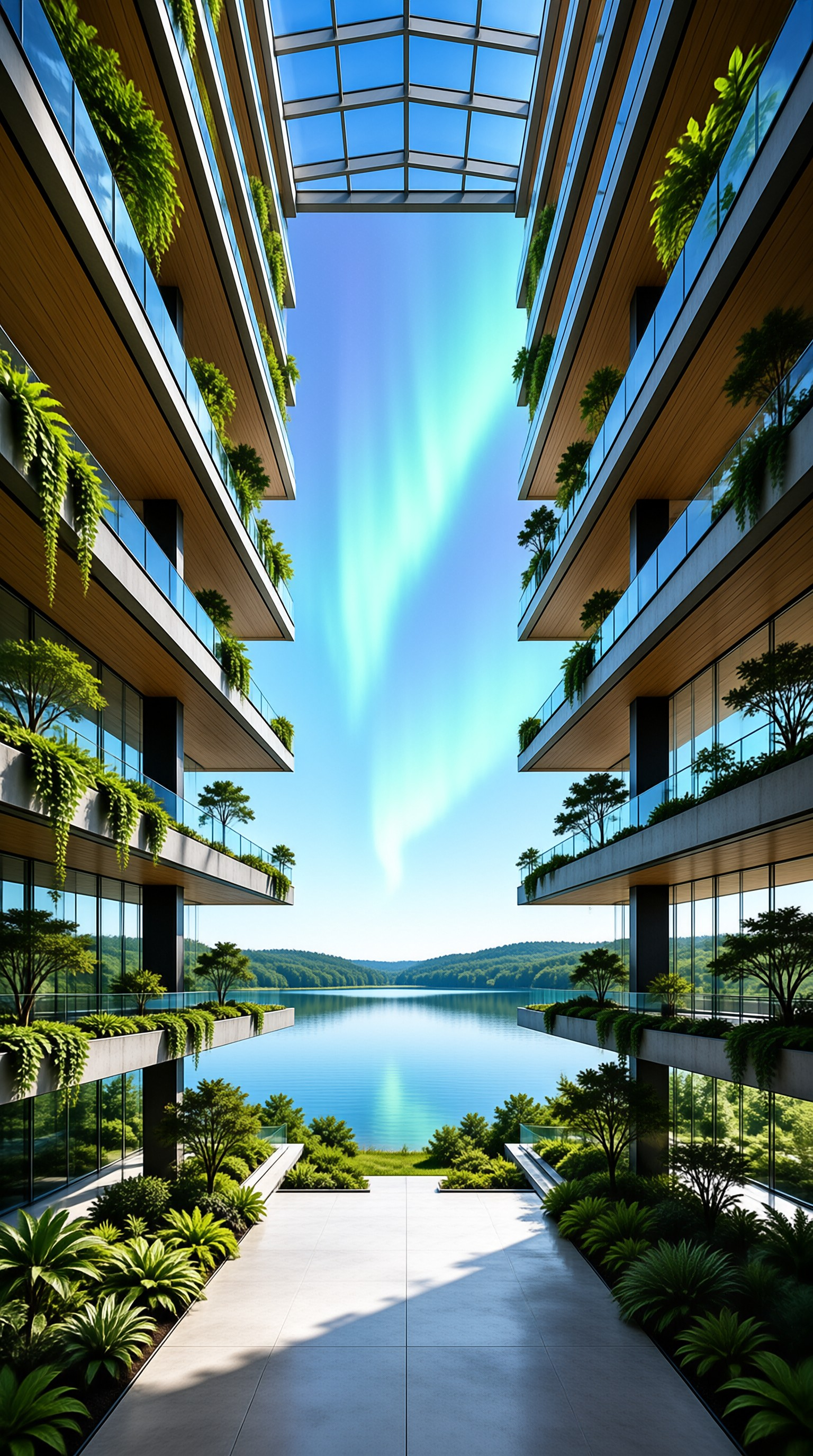 Futuristic Green Architecture