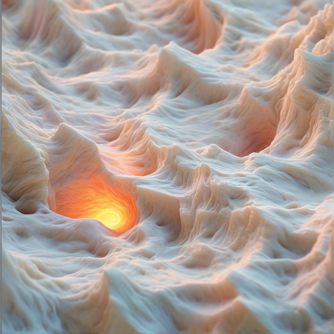 Glowing Sand Dunes