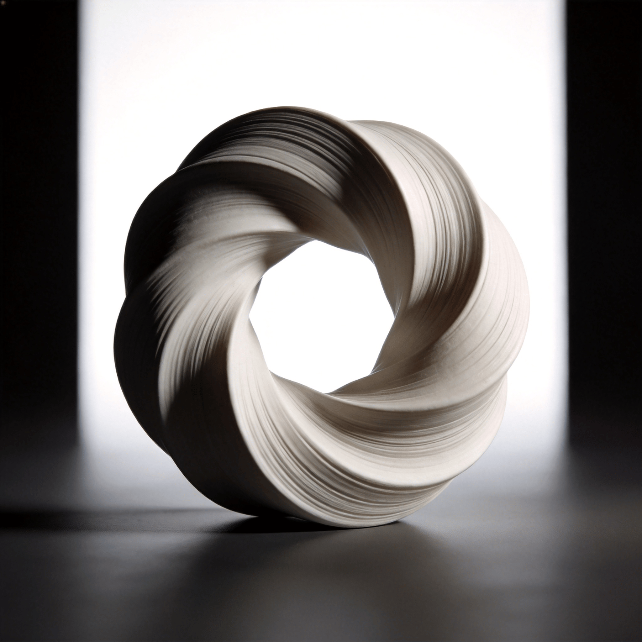 Dark, Minimalist Twisted Torus