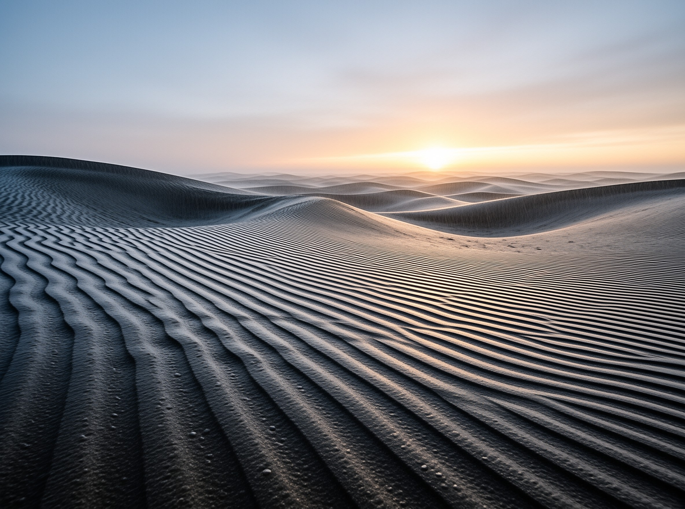 Desert Dunes at Sunset