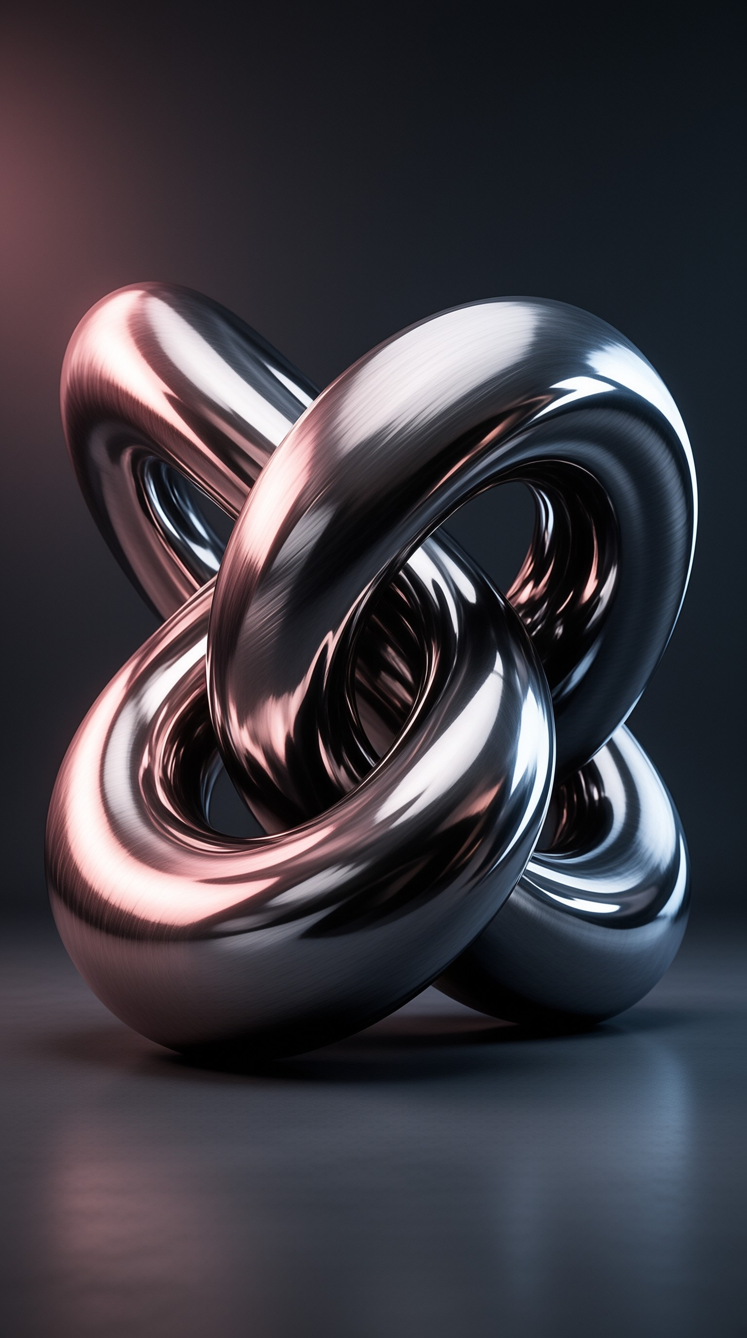Abstract Metallic Knot
