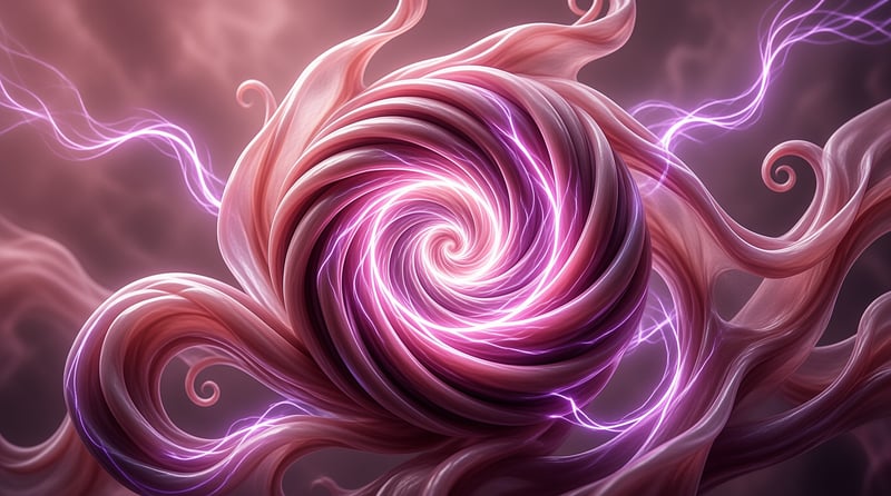 Abstract Ethereal Swirl