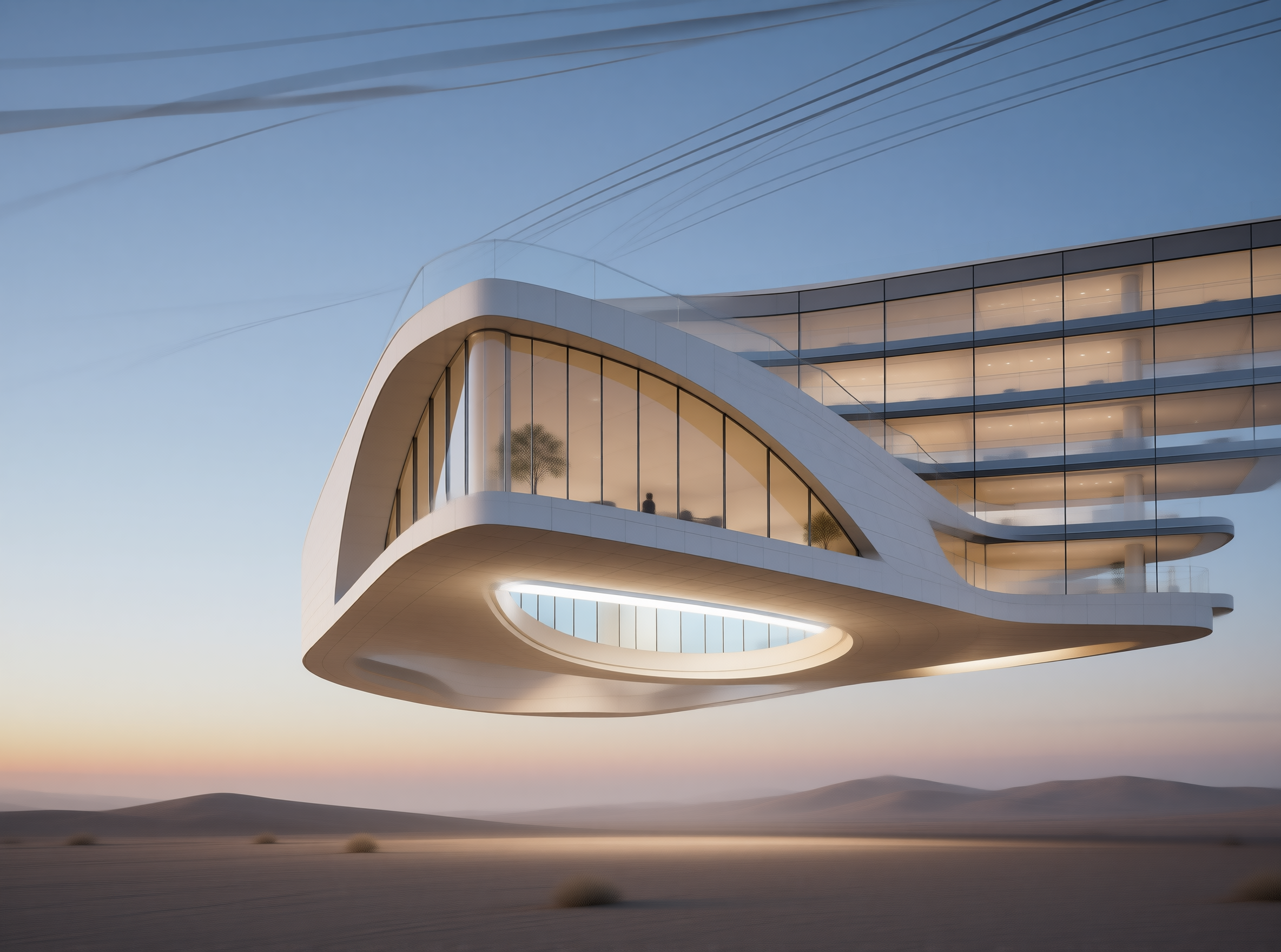 Futuristic Desert Villa