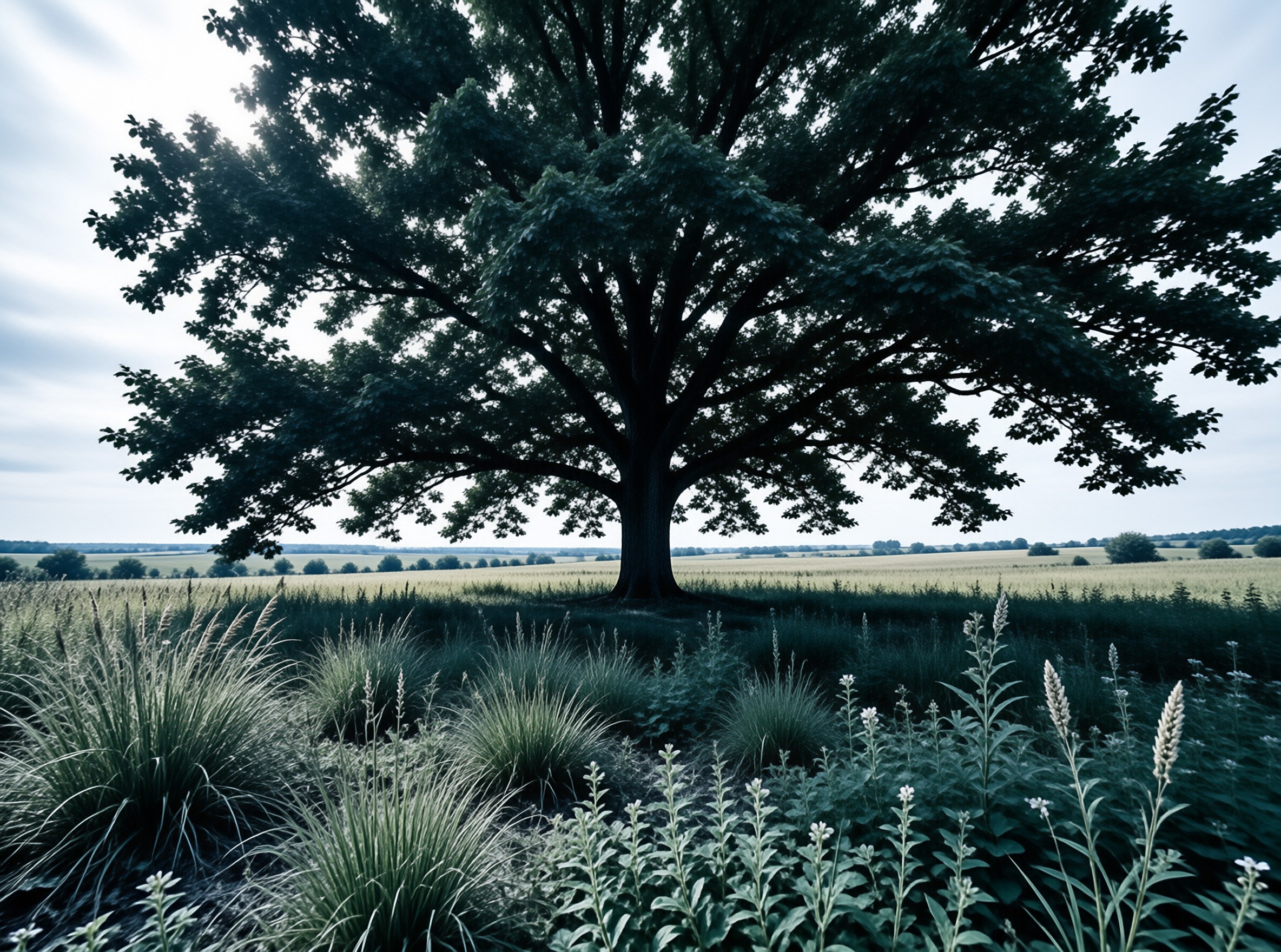 Lone Tree on Open Plains