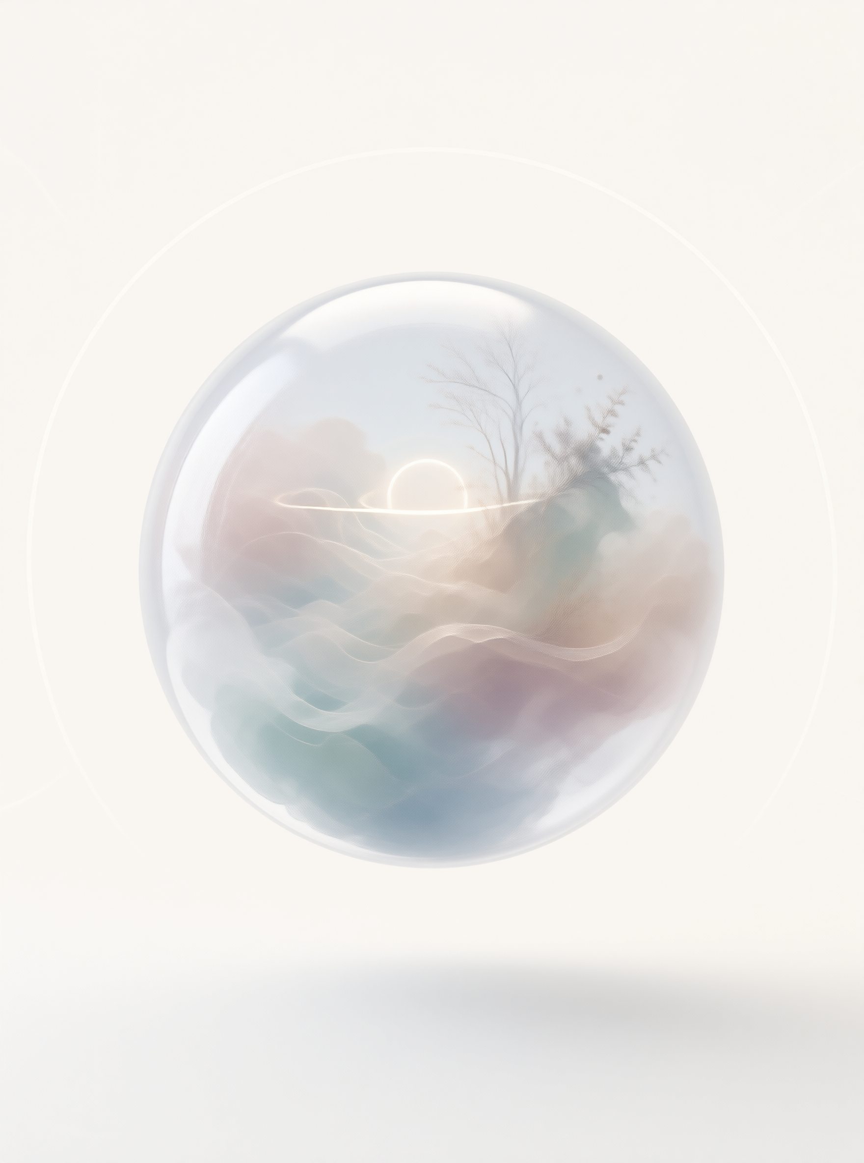 Dreamlike Crystal Sphere