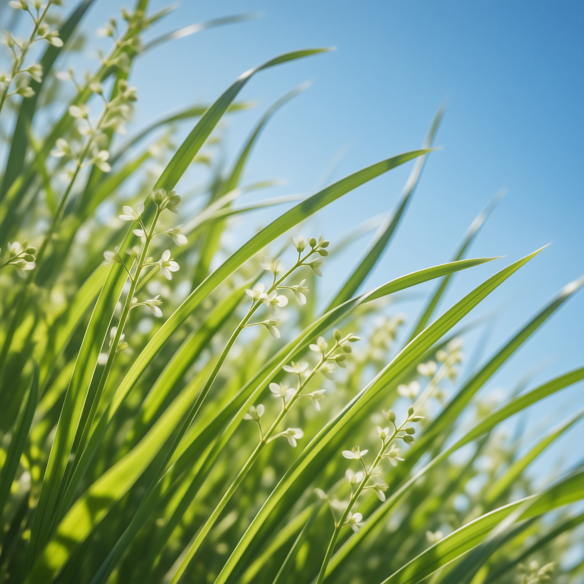 Green Grass Under Blue Sky