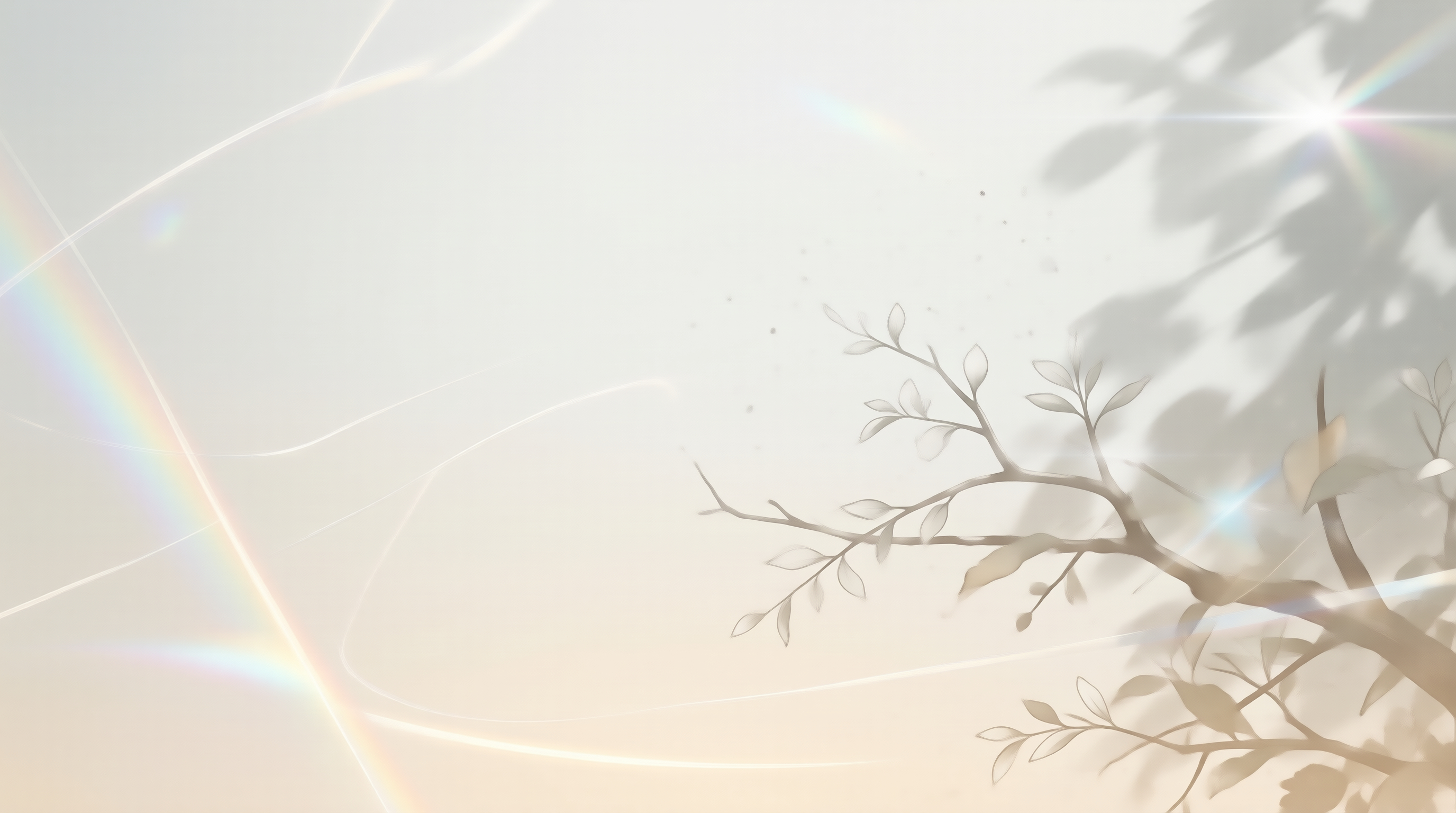 Ethereal Sunlight and Leaves