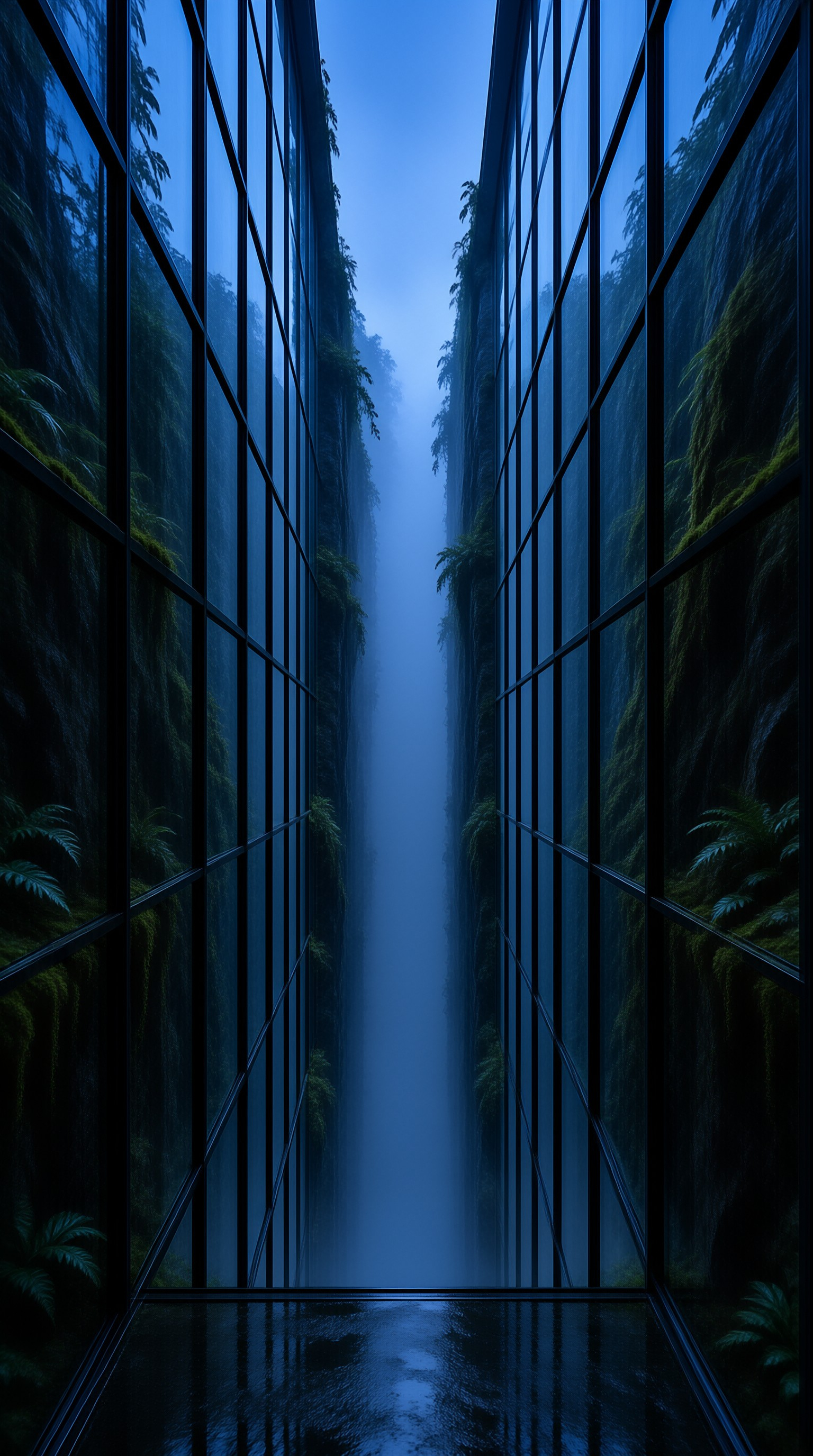 Blue Glass Nature Corridor