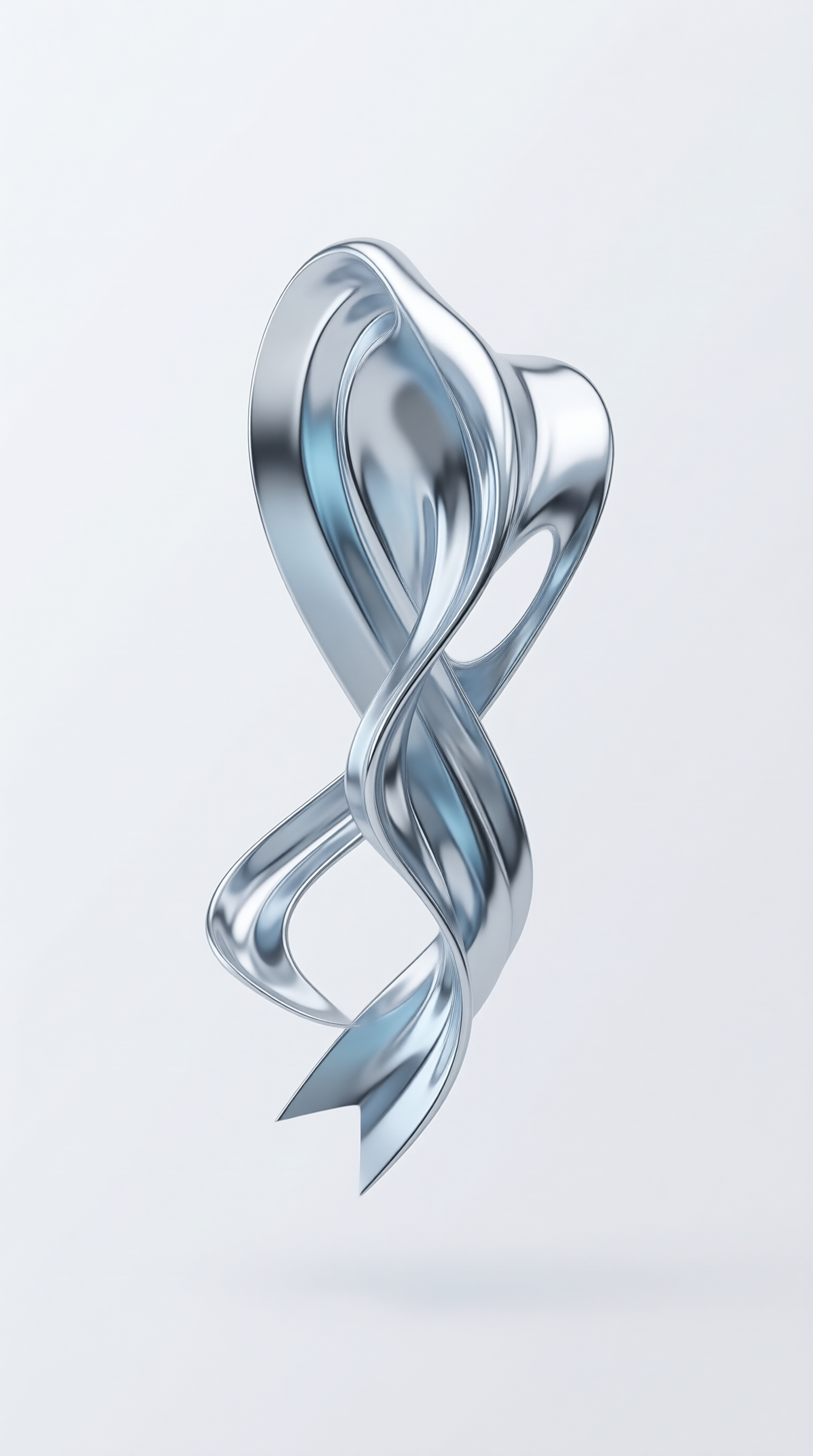 Metallic Abstract Sculpture