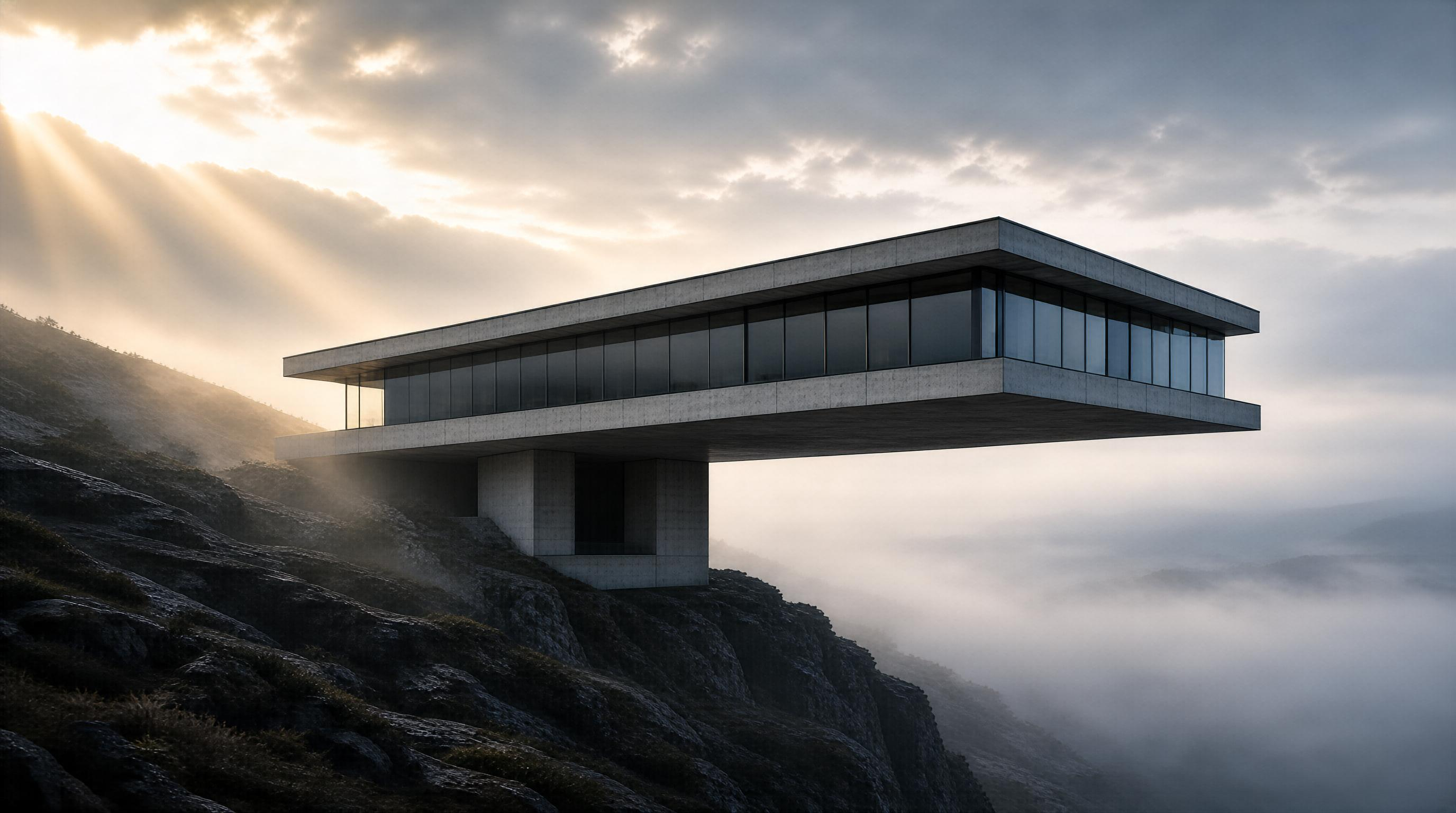 Modern Cliffside House
