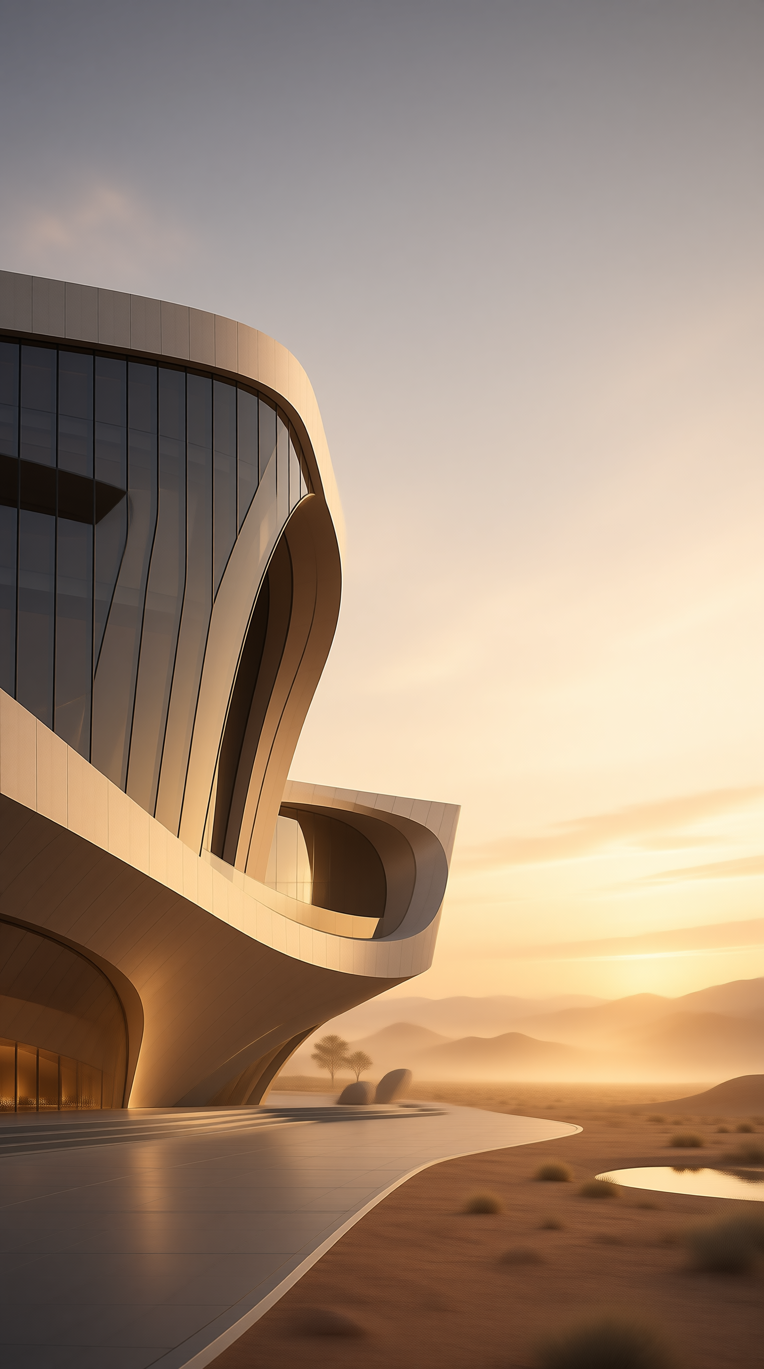 Futuristic Desert Architecture