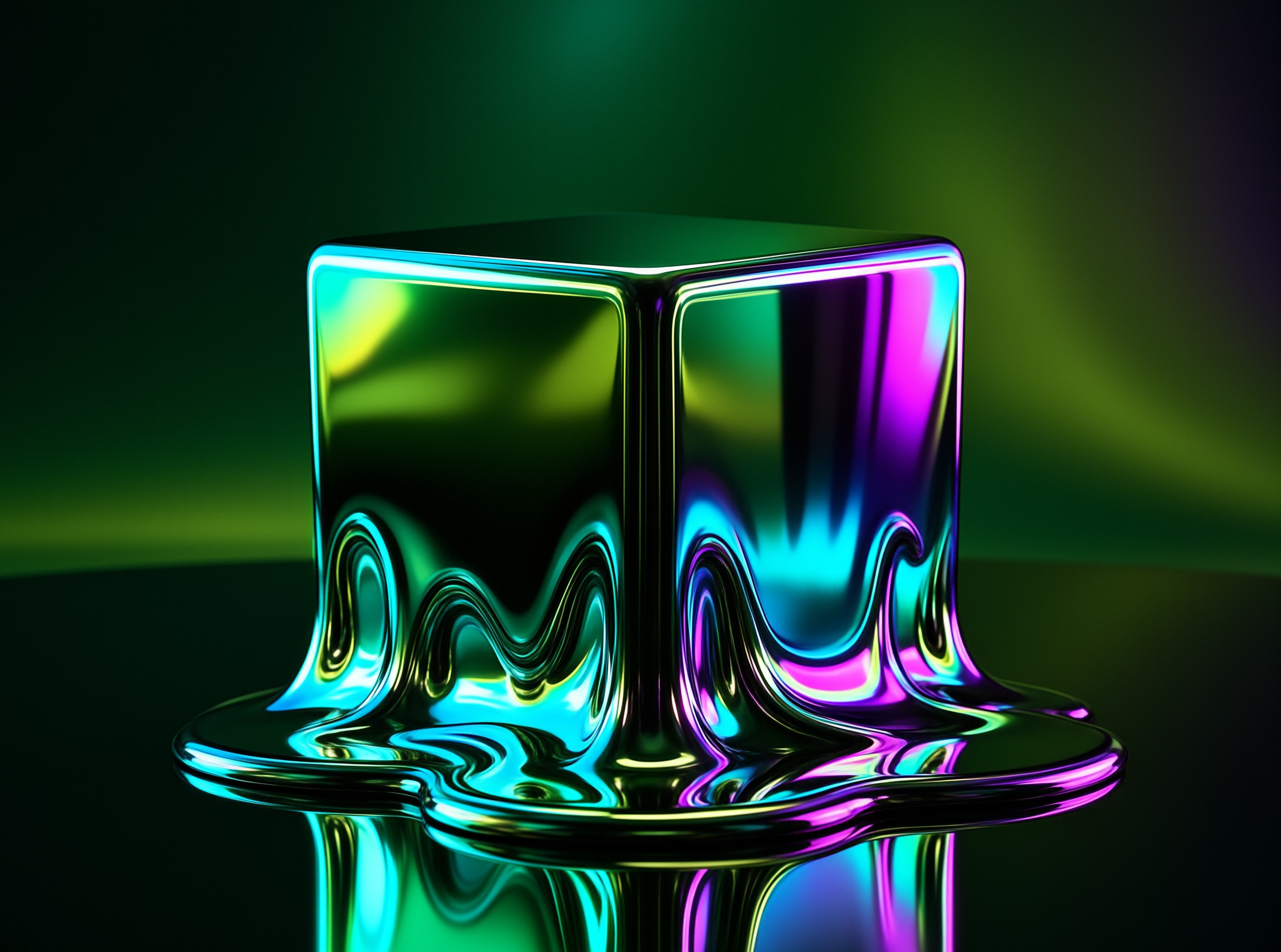 Liquid Metal Cube