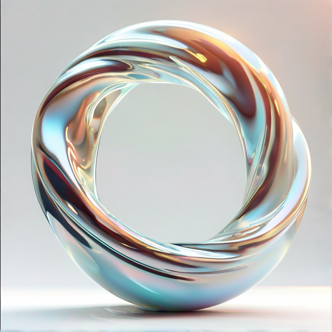 Abstract Metallic Loop