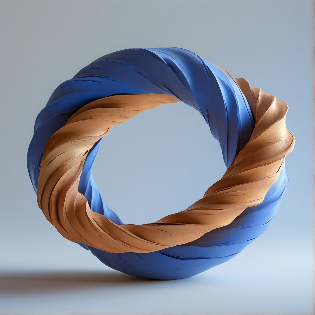 Twisted Fabric Ring