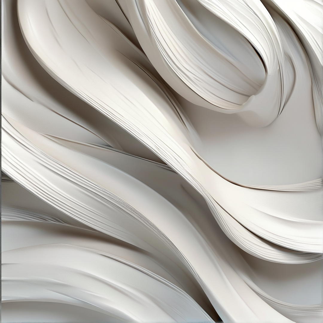 Abstract White Flow