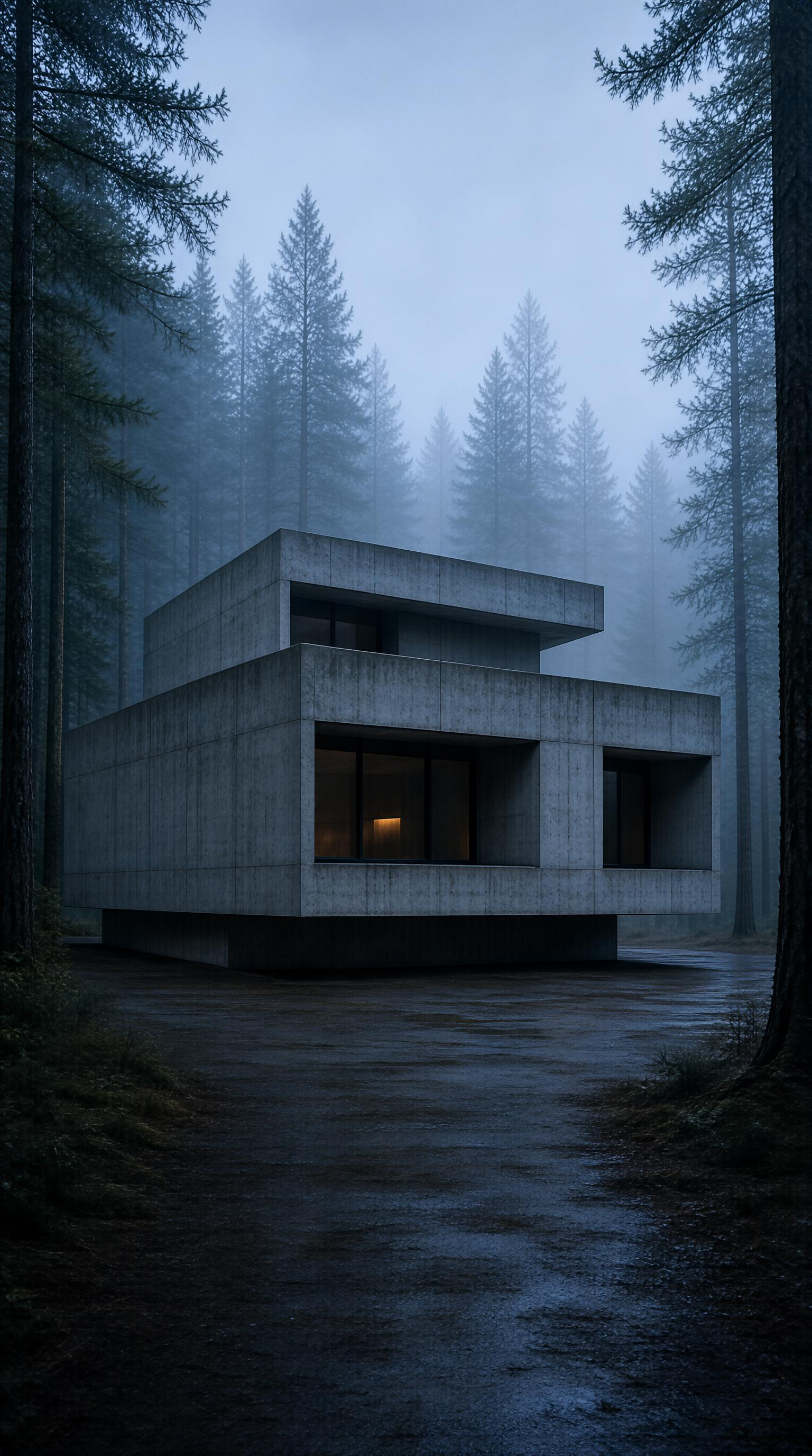Foggy Forest Pavilion