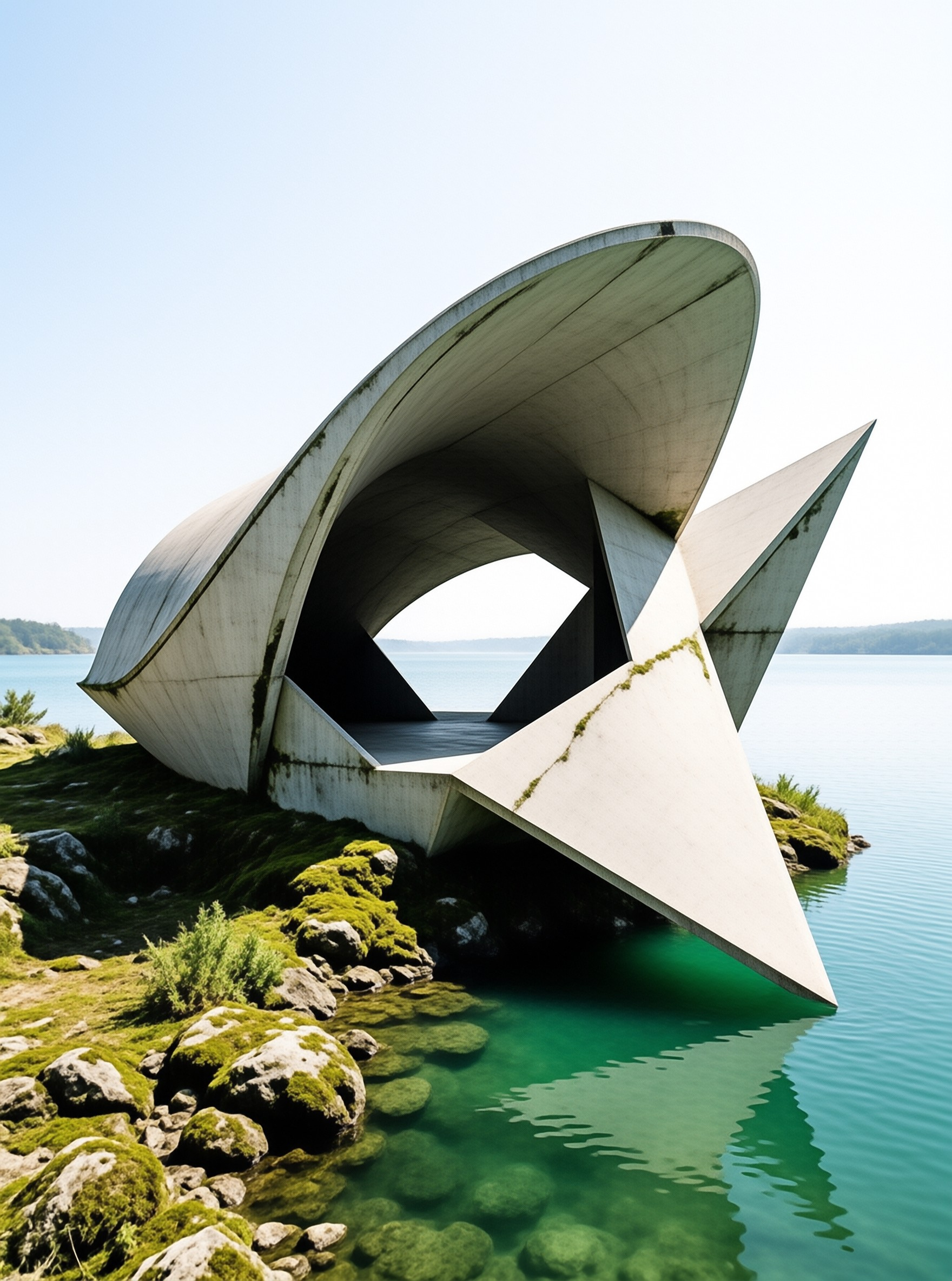 Geometric Structure by Water