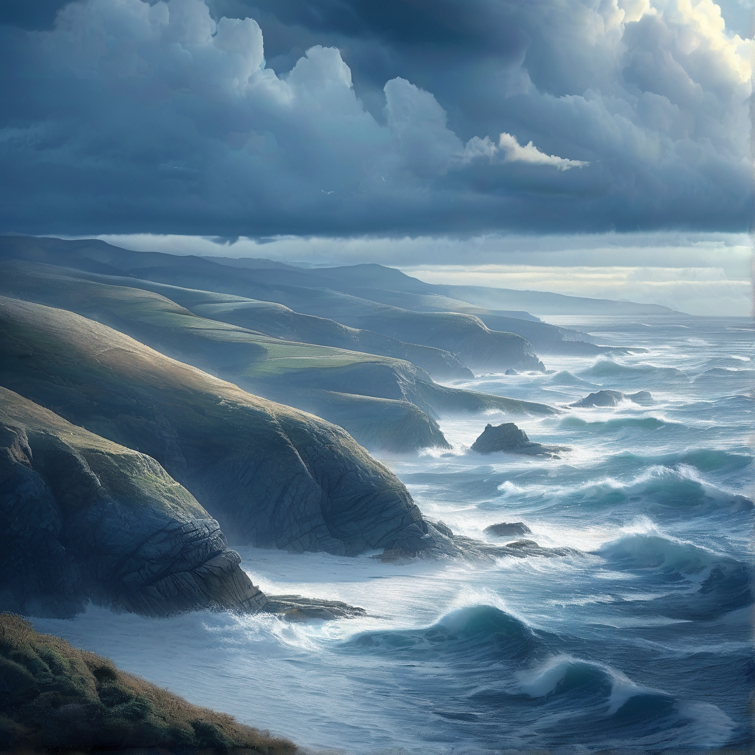 Dramatic Coastal Cliffs
