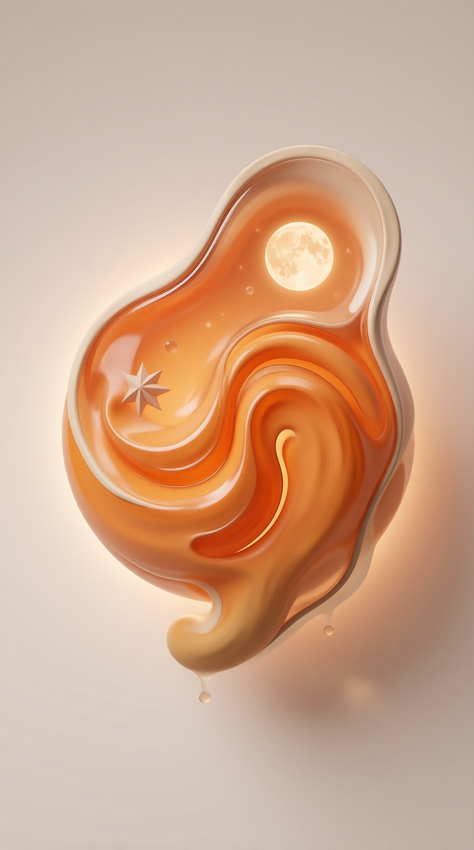 Liquid Amber Moon
