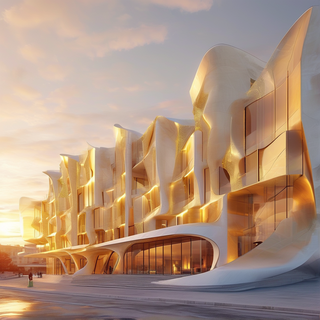 Futuristic Curved Design