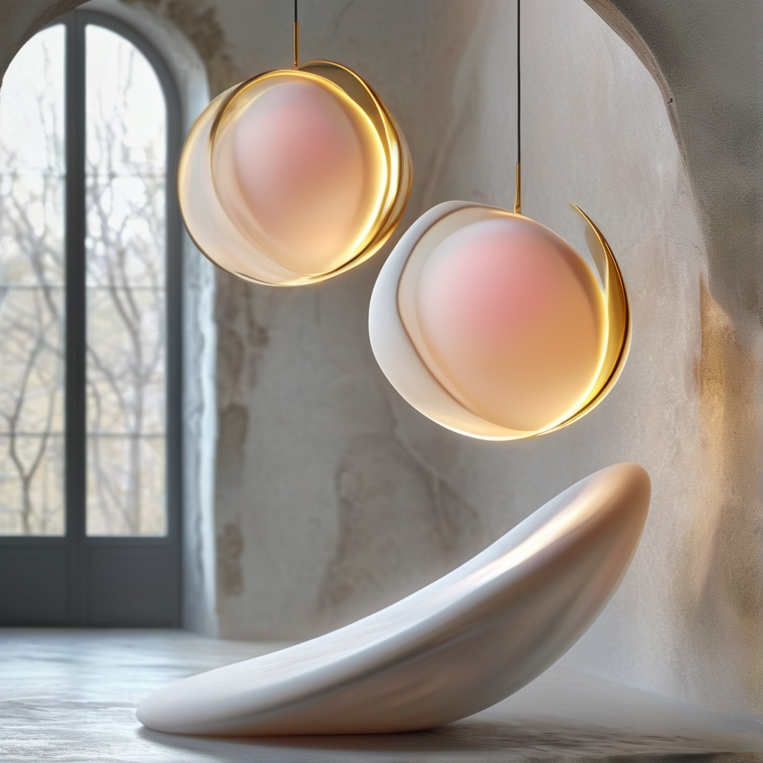 Minimalist Spherical Lamps