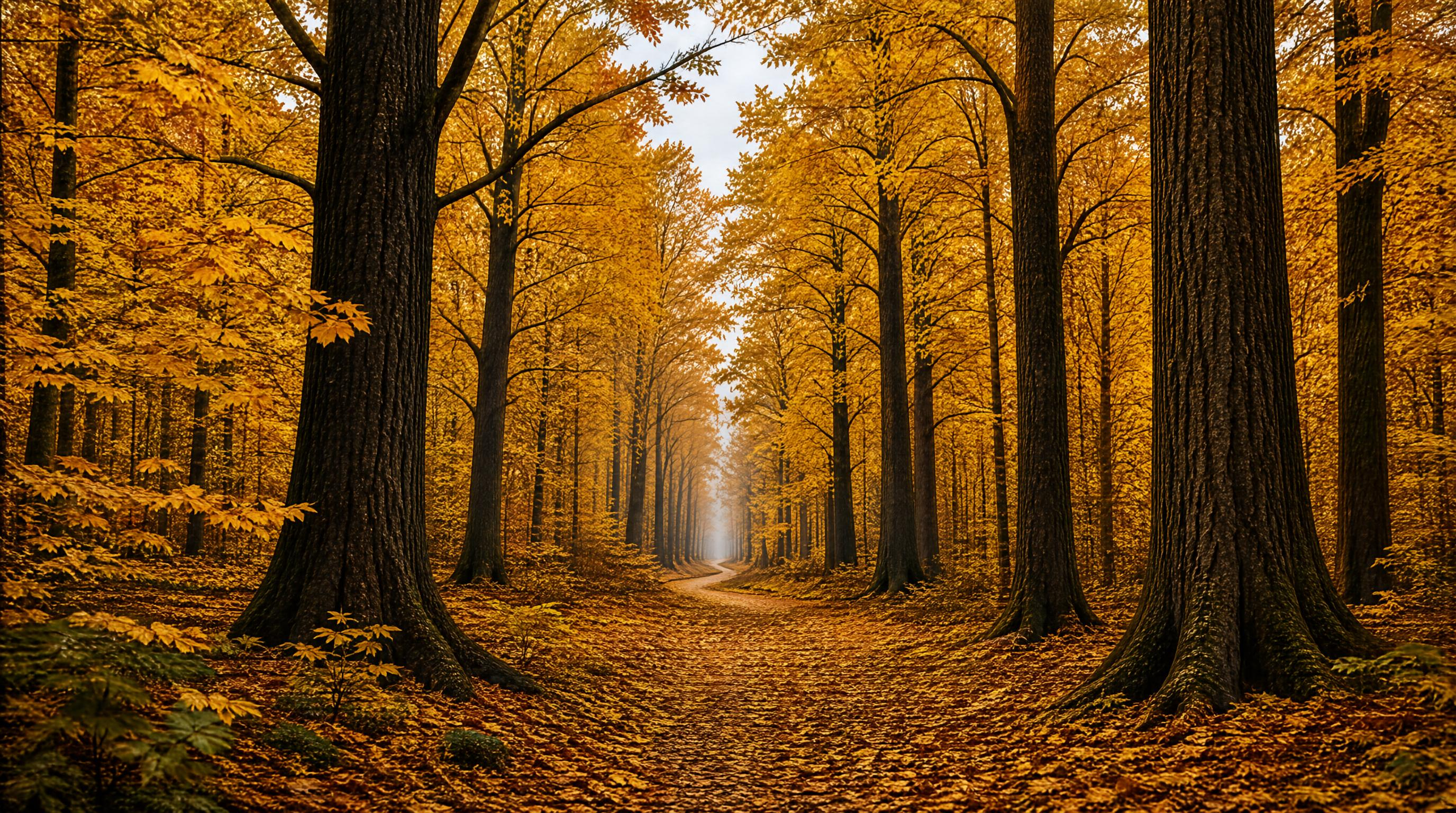 Autumn Forest Path