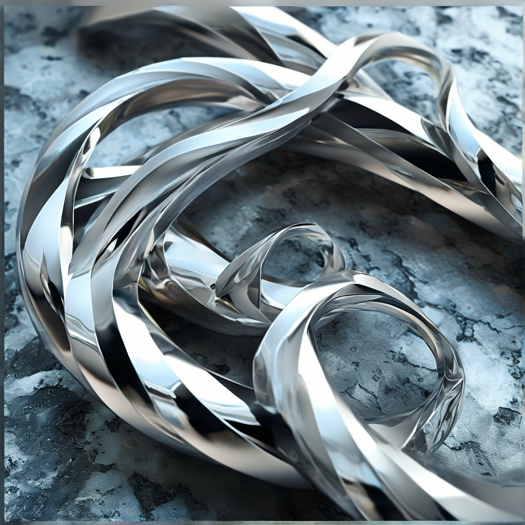 Abstract Metal Sculpture