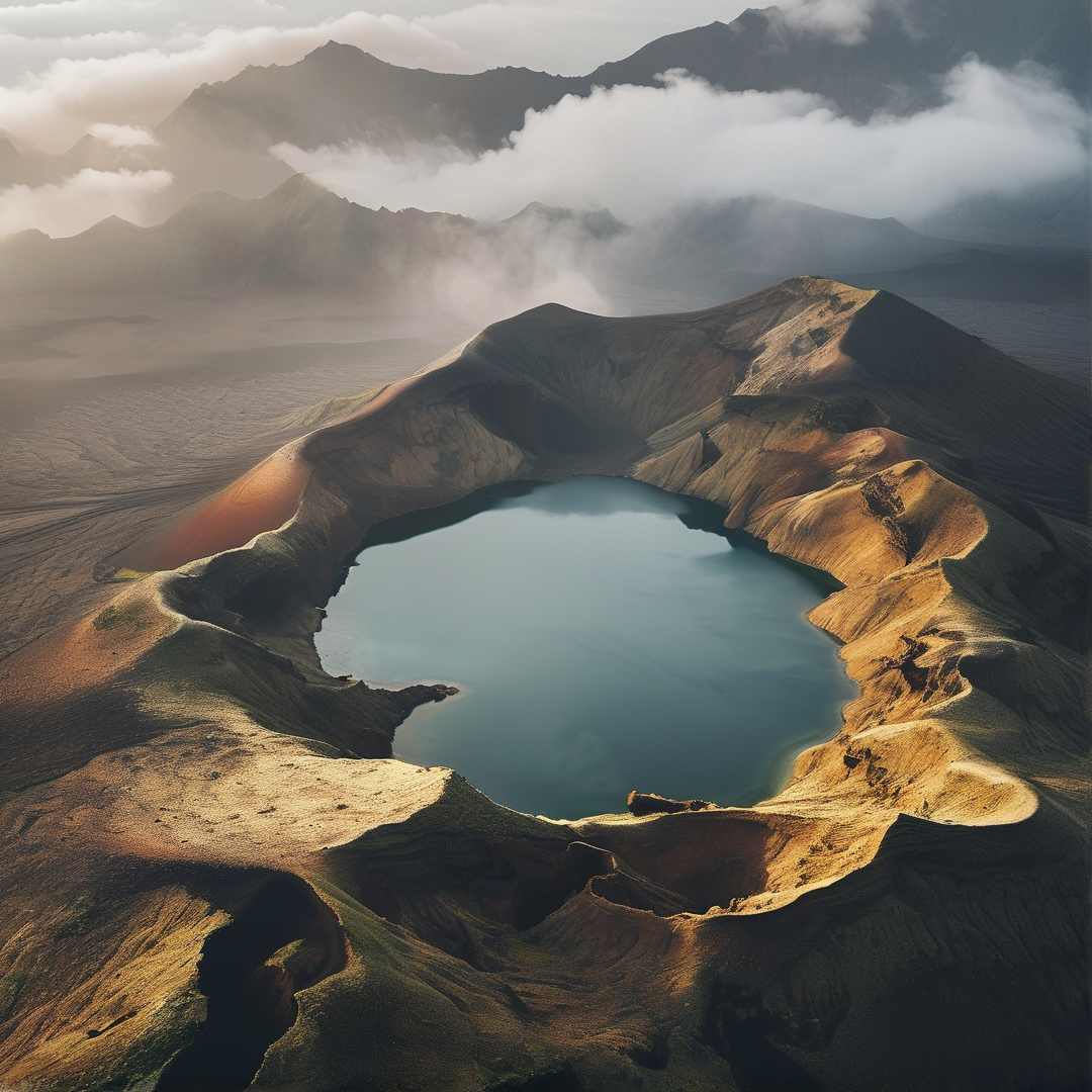 Volcanic Crater Lake