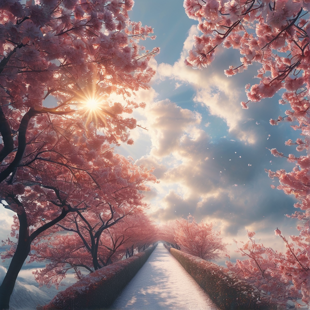 Cherry Blossom Path