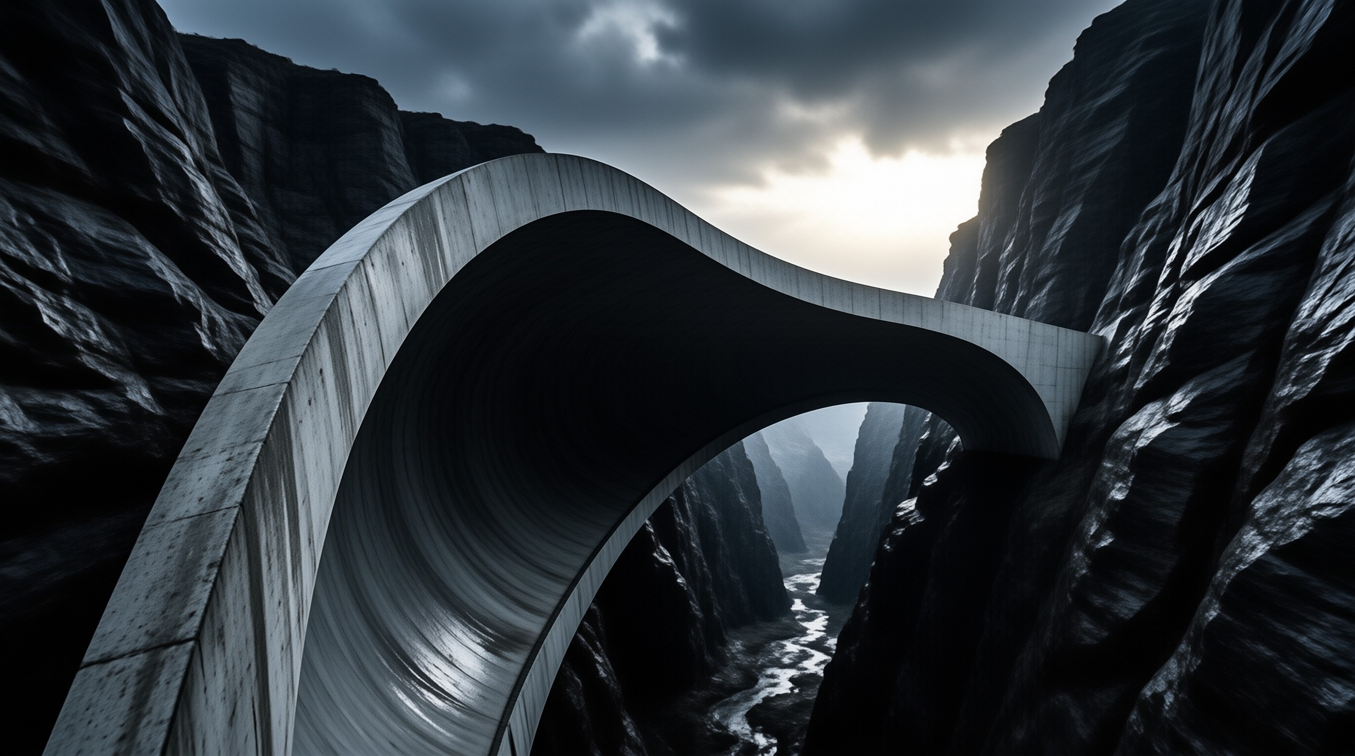 Modern Canyon Bridge