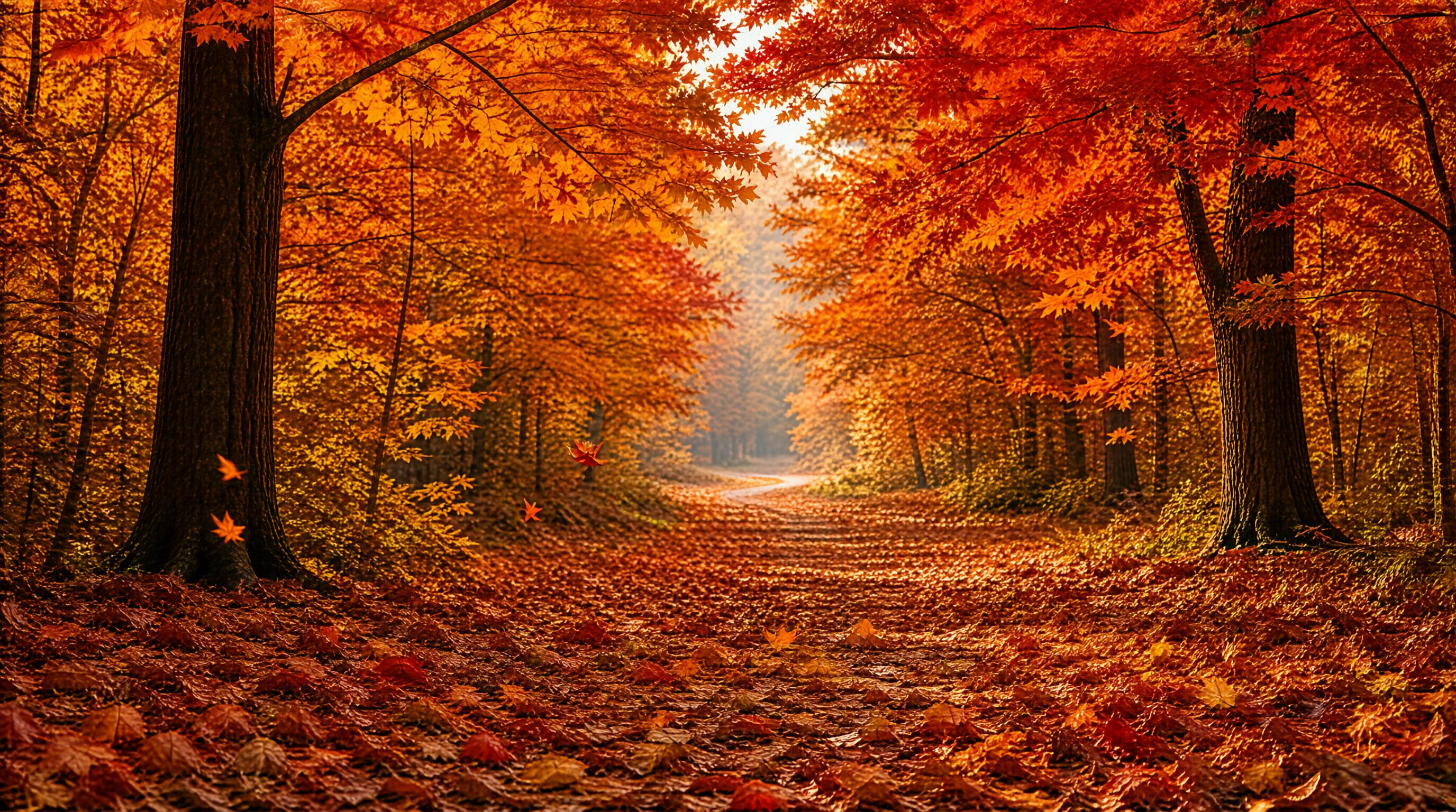 Autumn Forest Path